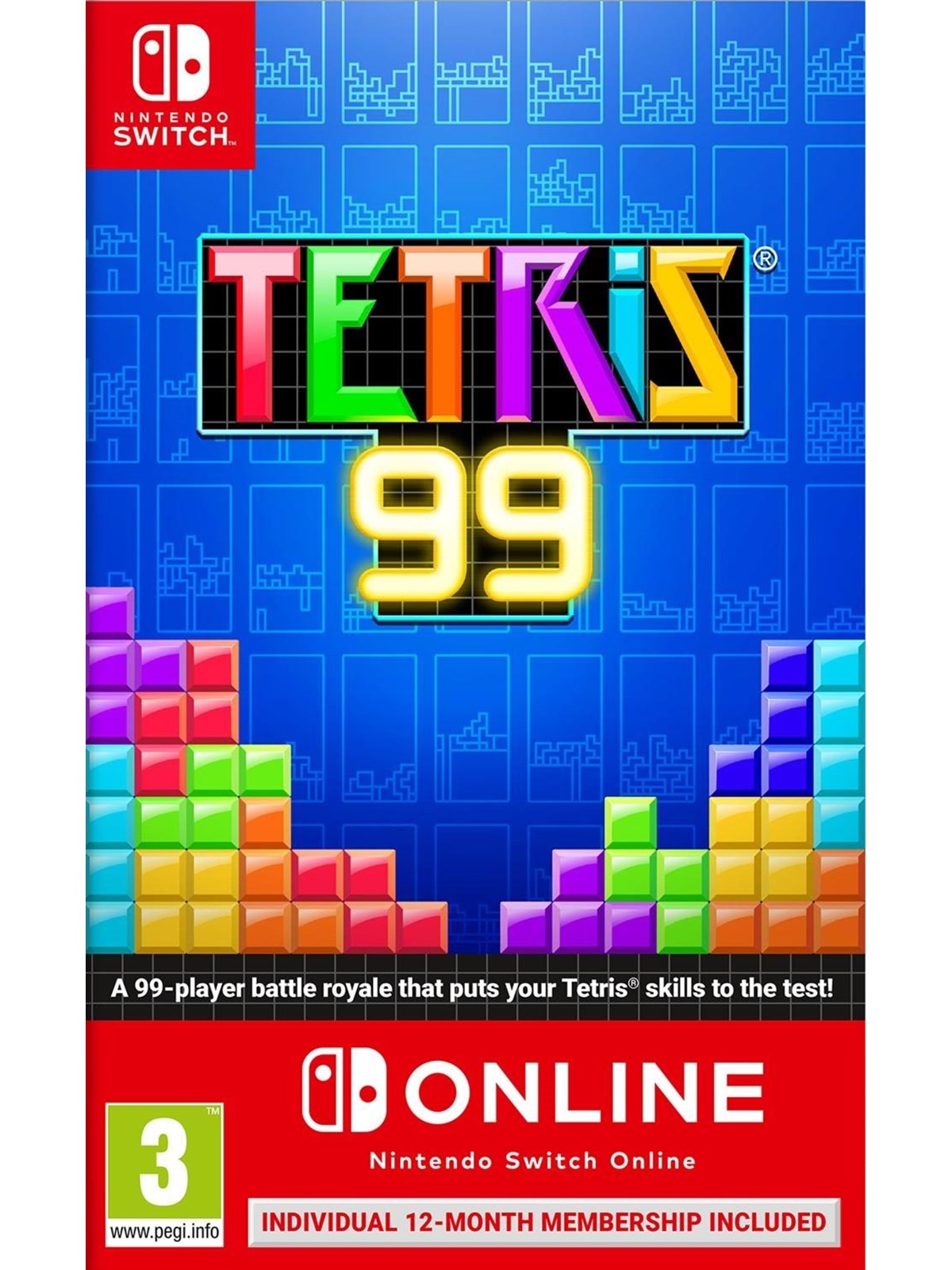 Tetris 99 - Nintendo Switch - Puzzle - Pegi 3 - Spiele - 0045496425630