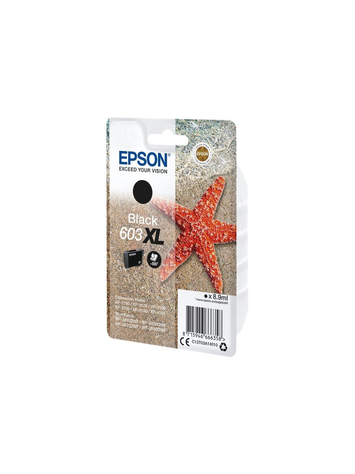 Epson 603xl - XL - Black - Original - Ink Cartridge - Druckerzubehoer Tinte Toner - C13t03a14020
