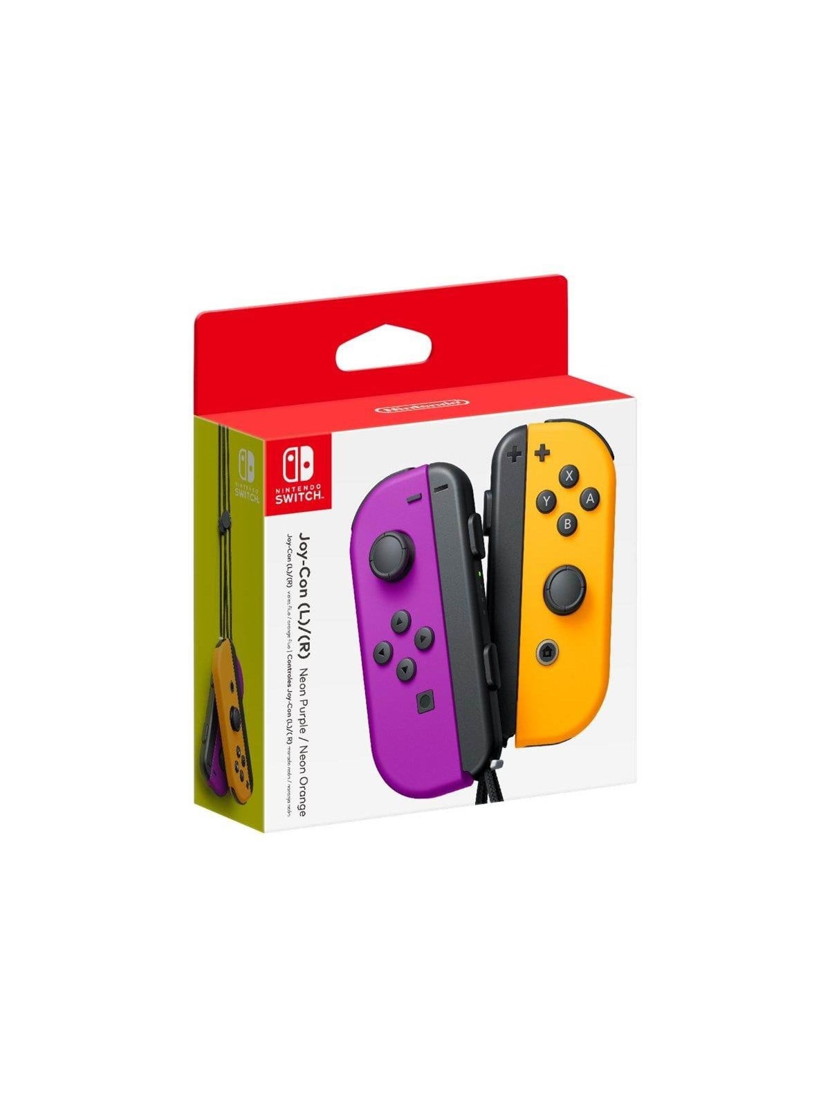 Nintendo Joy-con Pair Neon Purple/ Neon Orange - Wireless Controller - Nintendo Switch - Gaming Zubehoer - 0045496431310