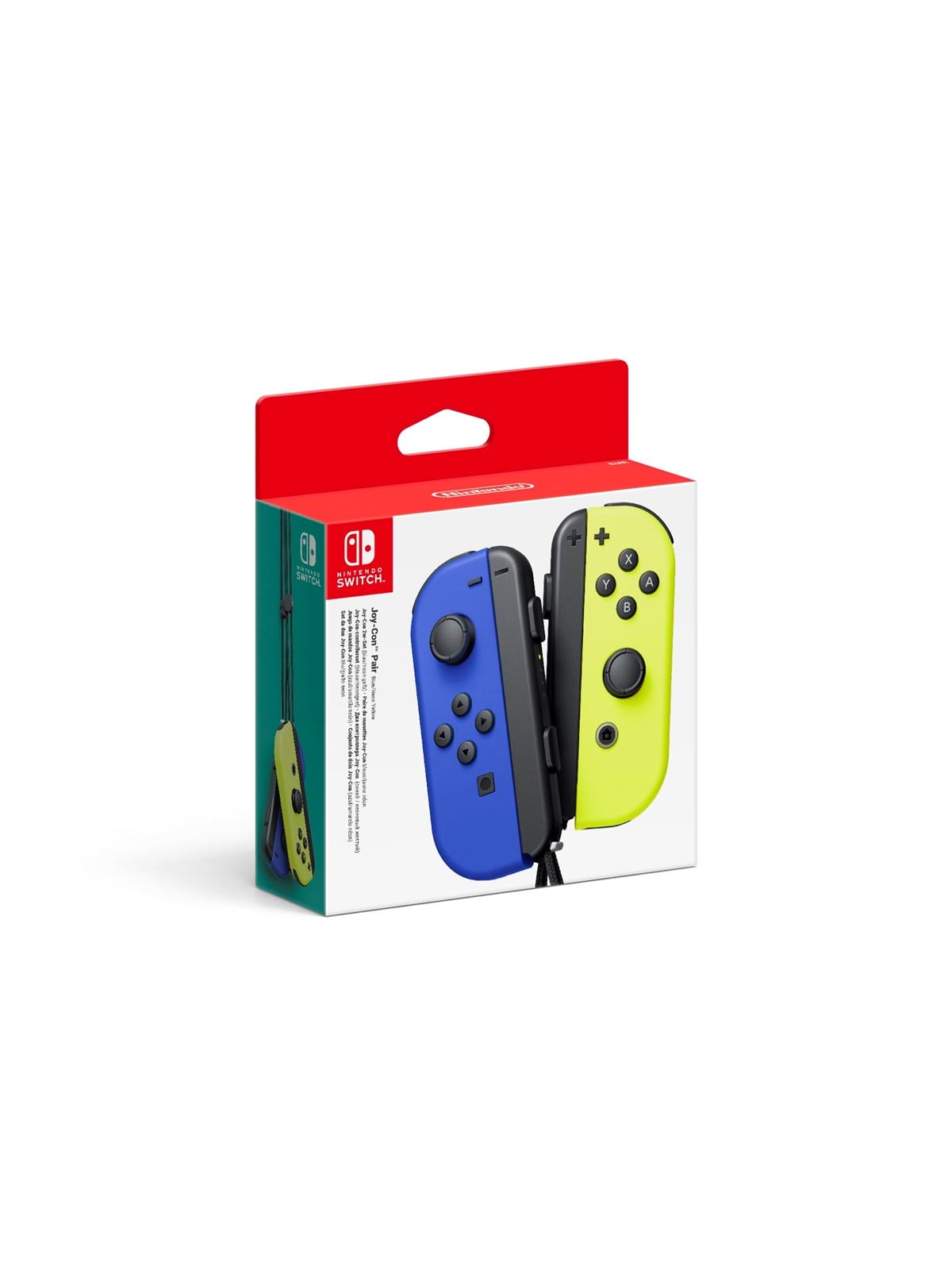 Nintendo Joy-con Pair Blue/neon Yellow - Wireless Controller - Nintendo Switch - Gaming Zubehoer - 0045496431303