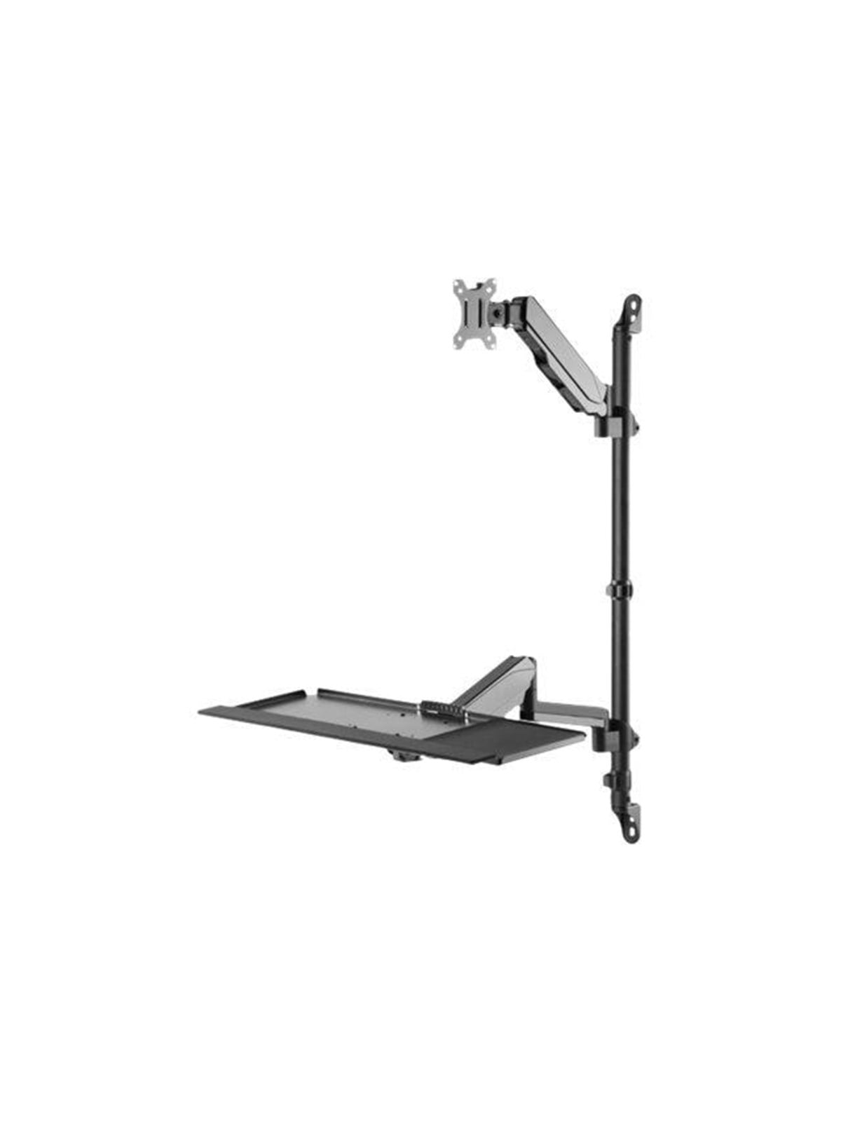 Digitus Sit-stand Workstation Wall Mount - Monitorhalterung - Da-90372