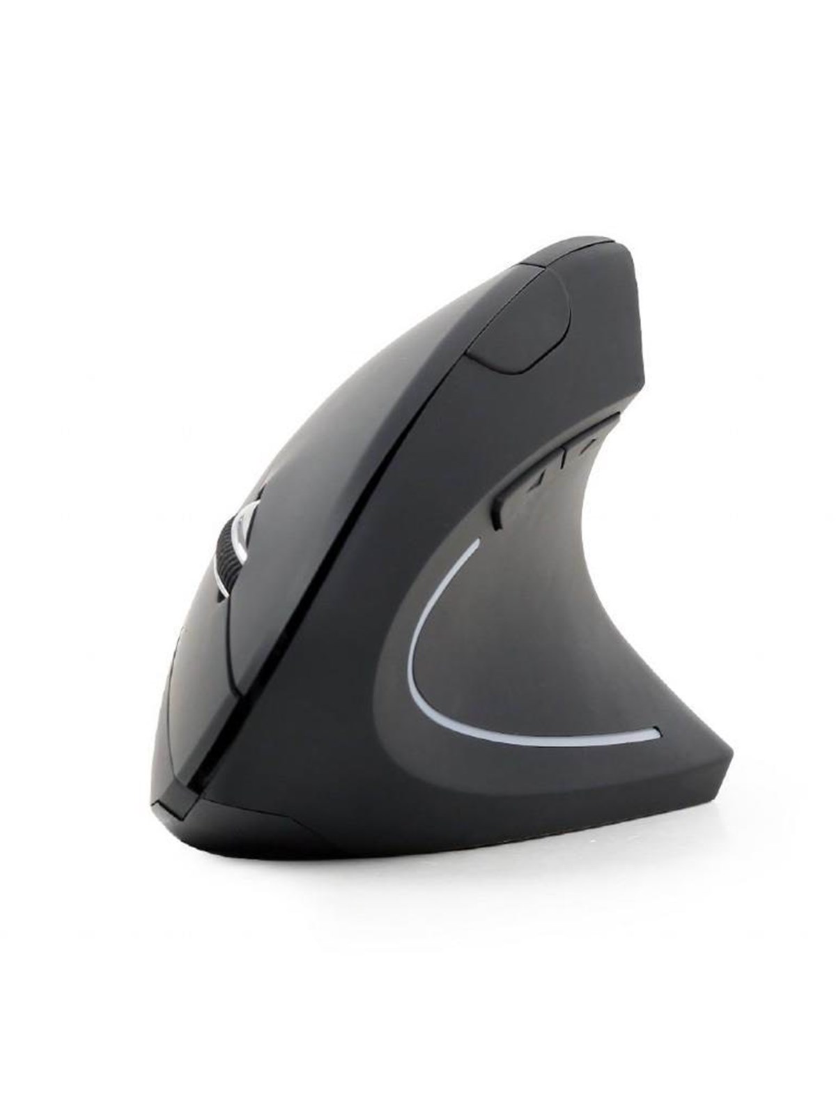 Gembird Ergonomic 6-button Wireless Optical Mouse - Vertical Mouse (Schwarz) - Maus - Musw-ergo-01