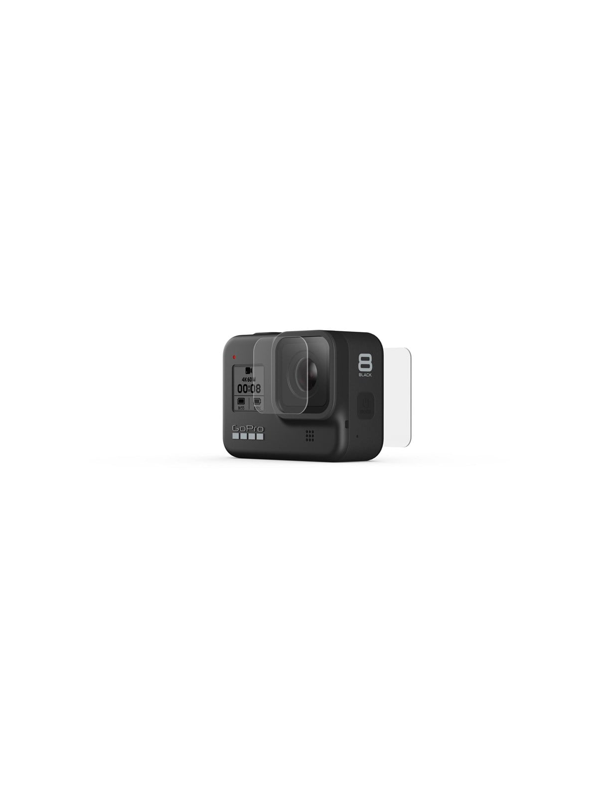 Gopro Tempered Glass Lens + Screen Protectors (Hero8 Black) - Actionkamera Zubehoer - Ajptc-001