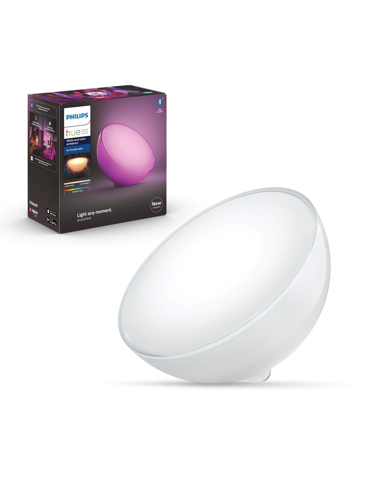 Philips Hue Go Tragbare Tischleuchte - BT - Smart Home - 915005821901