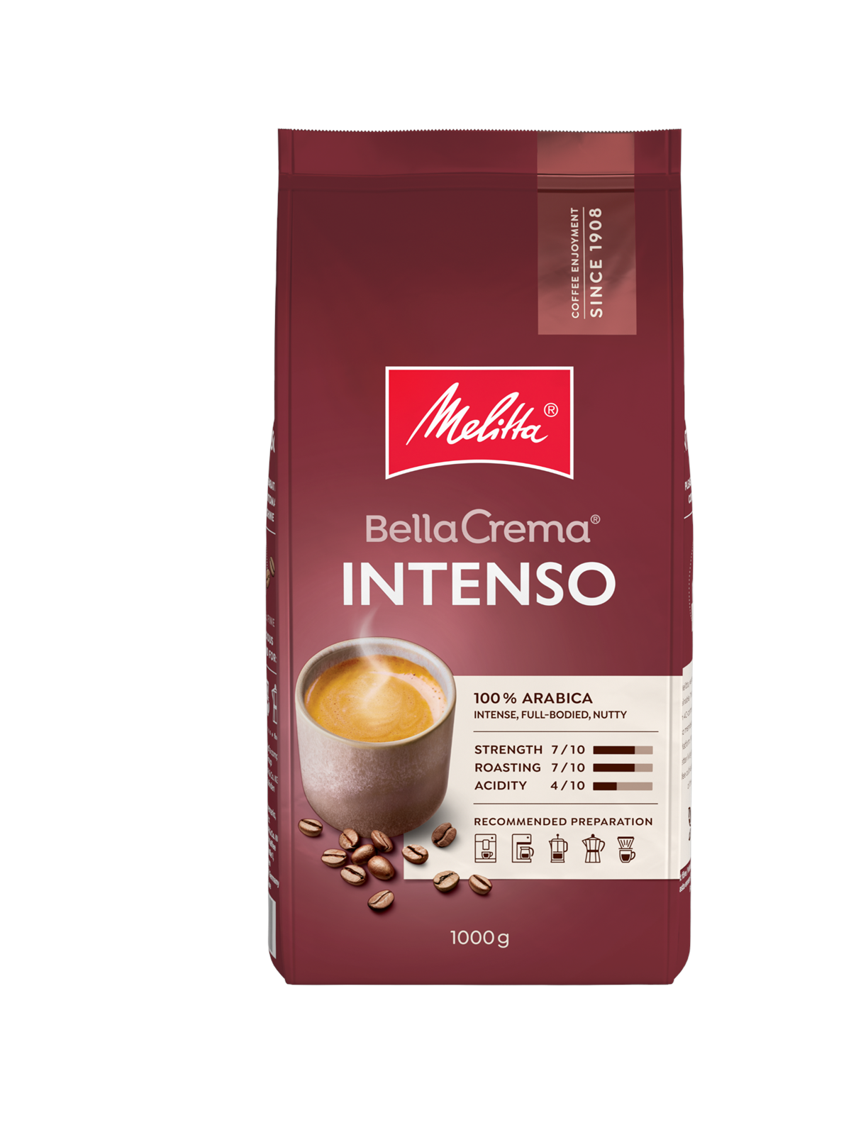 Melitta Bella Crema Intenso 1 kg - Kaffeezubereitung - 6771964