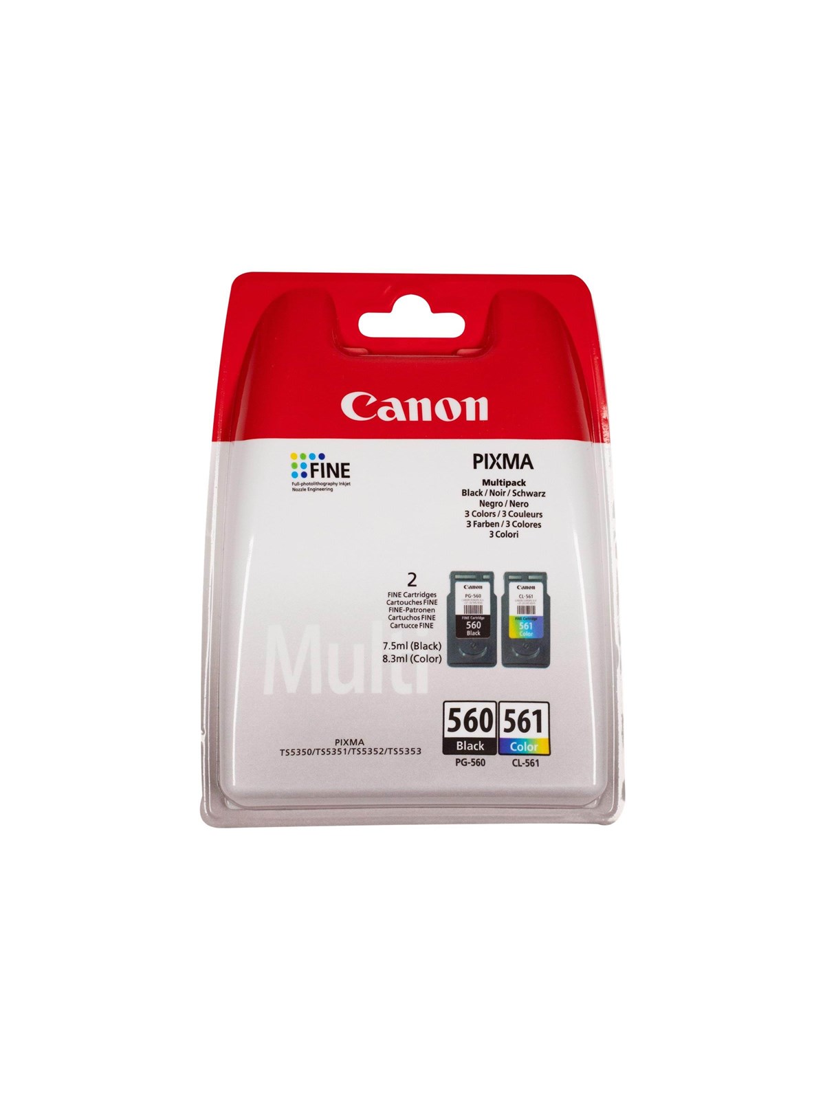 Canon Pg-560/cl-561 / 3713c006 Multi Pac - Druckerzubehoer Tinte Toner