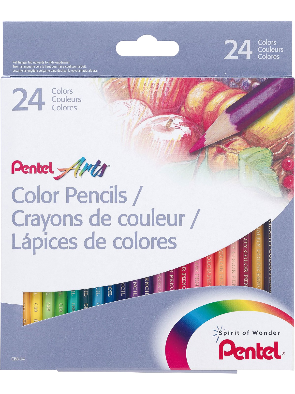 Pentel CB8-24U Color Pencils 24 pcs.