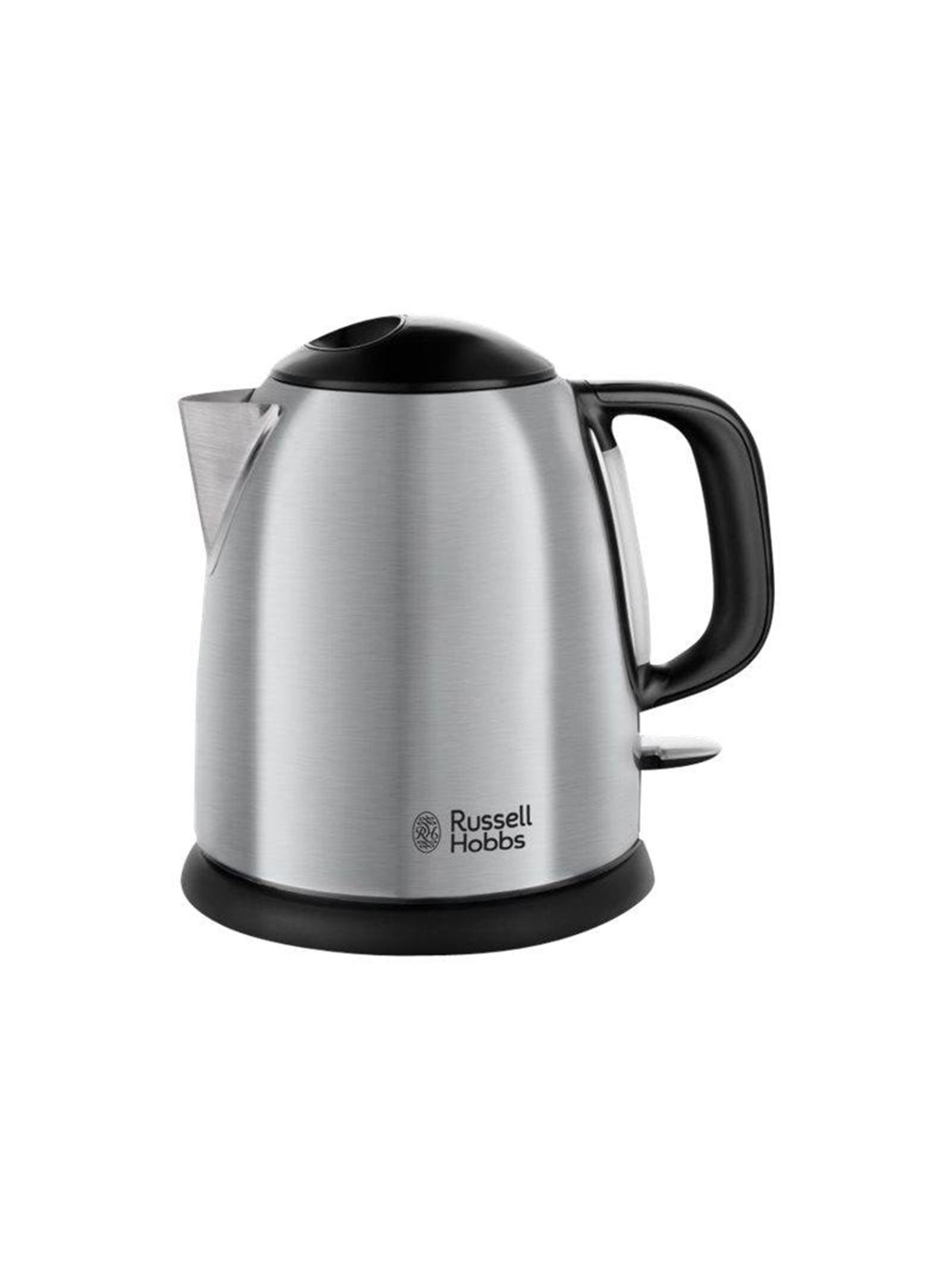 Russell Hobbs Wasserkocher Adventure 24991-70 - Matt Schwarz/ Gebürstetes Rostfreies Stahl - 2400 W