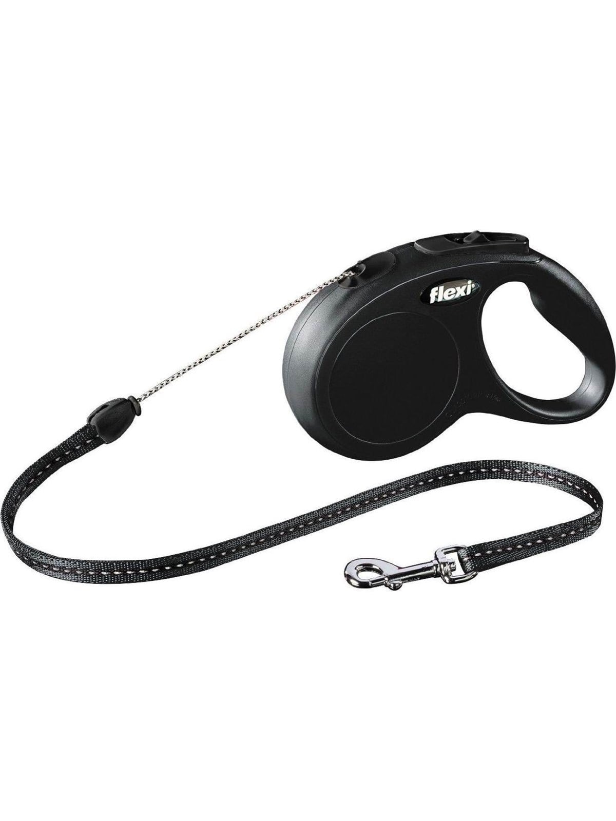 Flexi New Classic S Leash 5 m Black - Hunde - Fl-2528