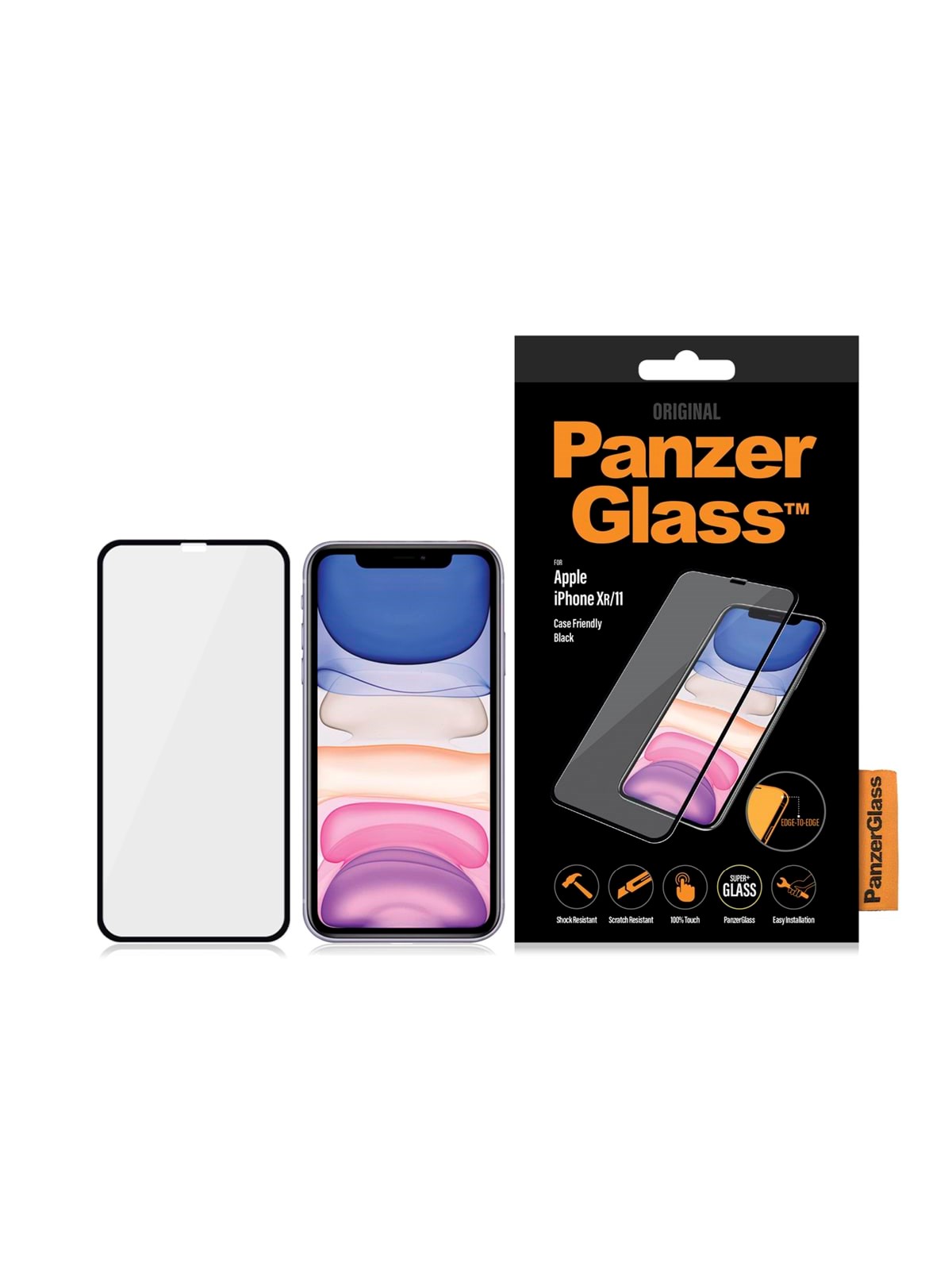 Panzerglass Screen Protector Apple Iphone 11 | XR | Edge-to-edge - Handys Schutzfolie - Panzer2665