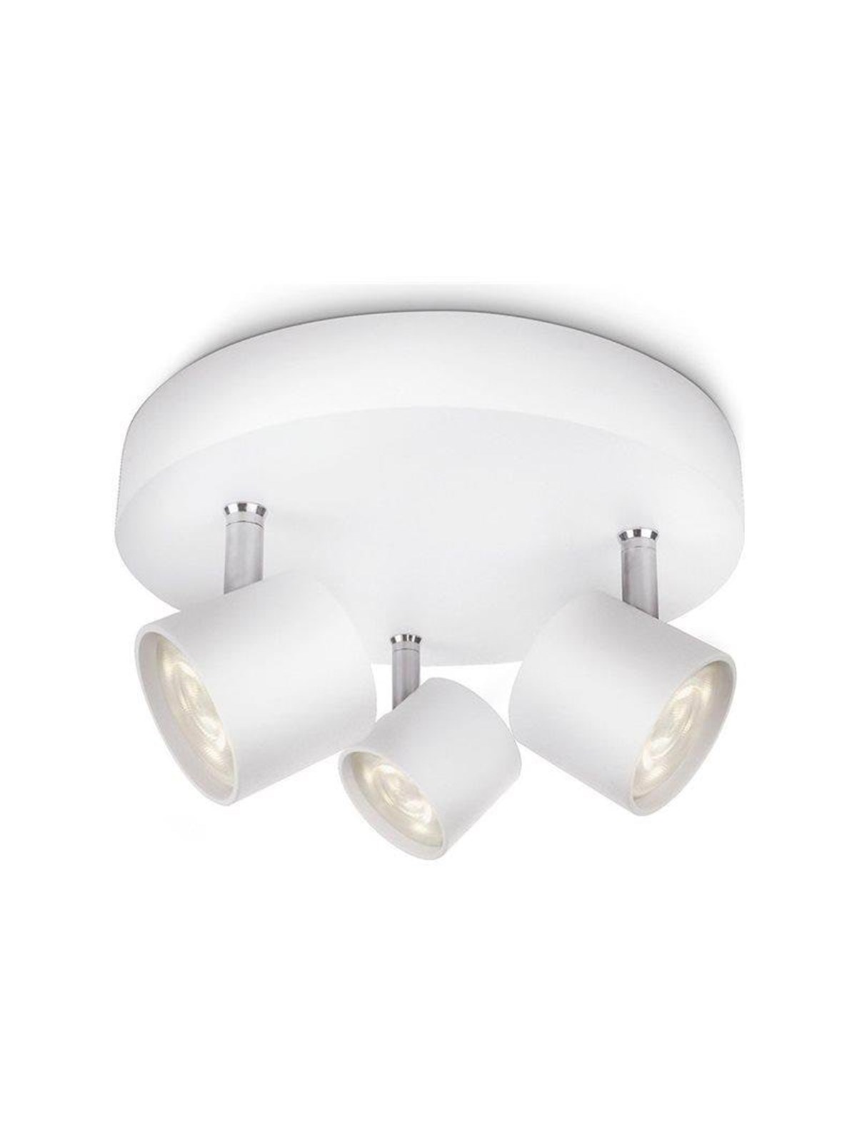 Philips Star spot, LED 3x16,5W, weiß