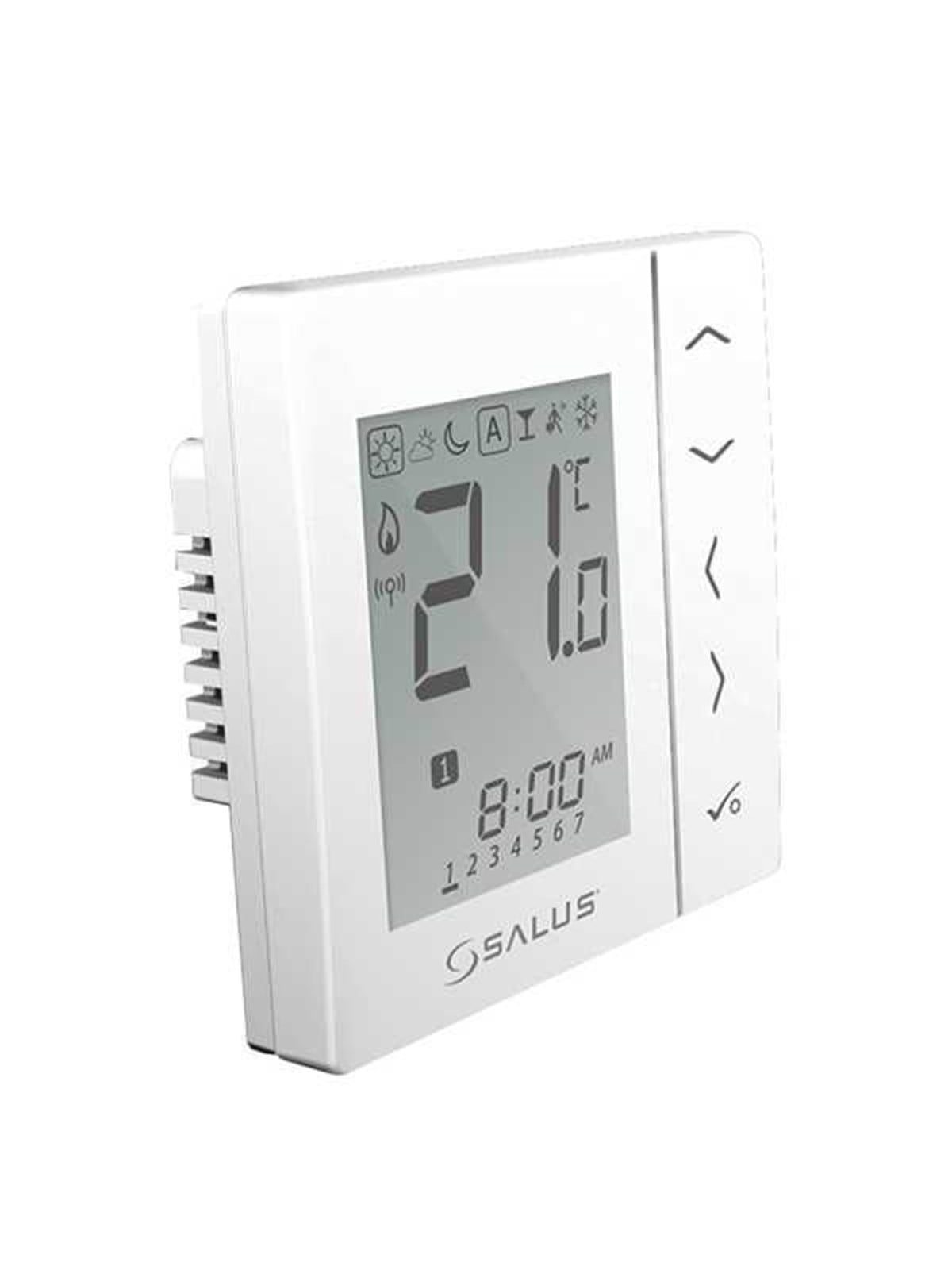 Salus Room Thermostat Wireless 230v White Vs10wrf - Fussbodenheizung