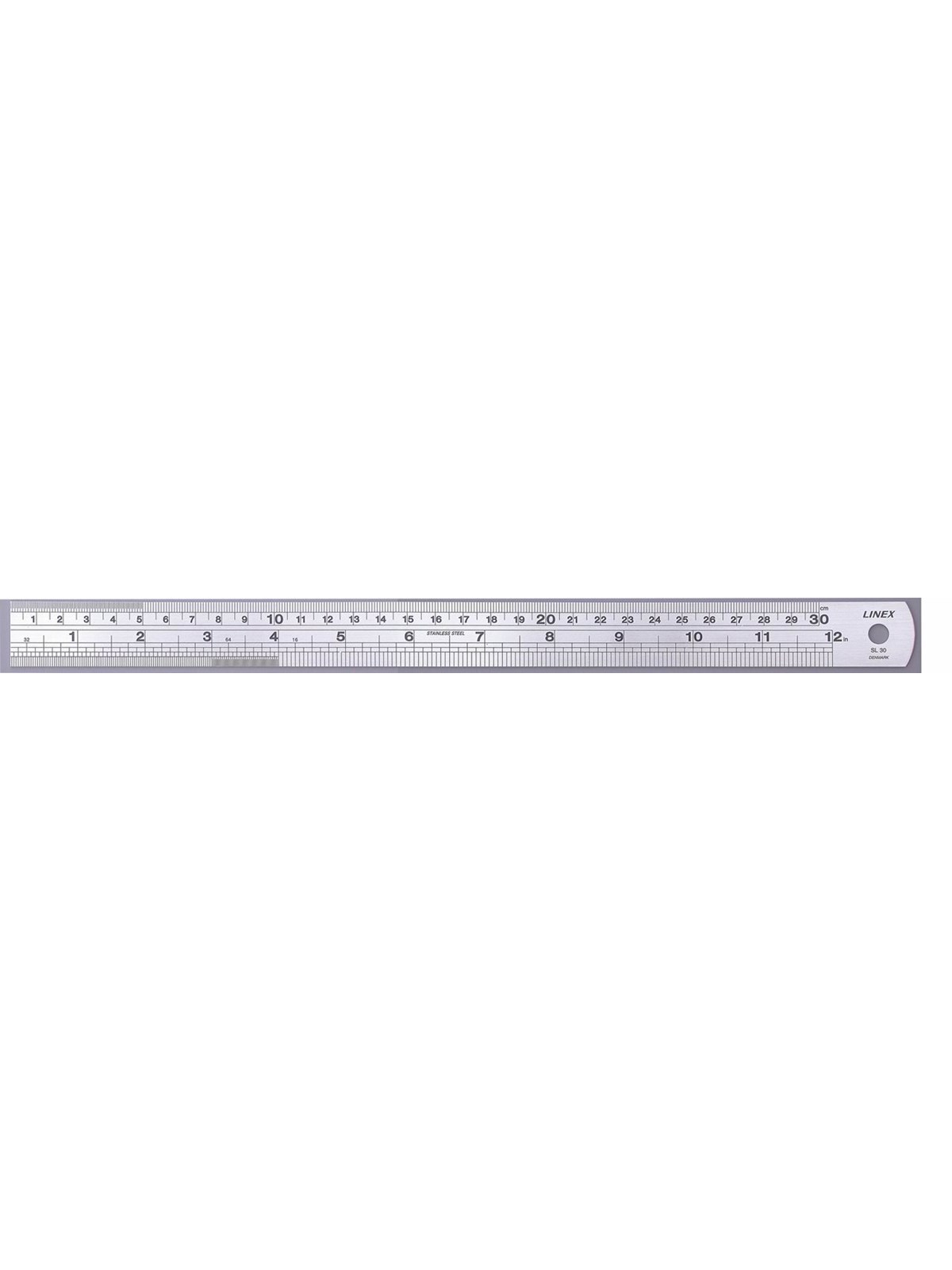 Linex Sl30 Steel Ruler - Utensilien Zum Schreiben Und Zeichnen - Lxesl 30