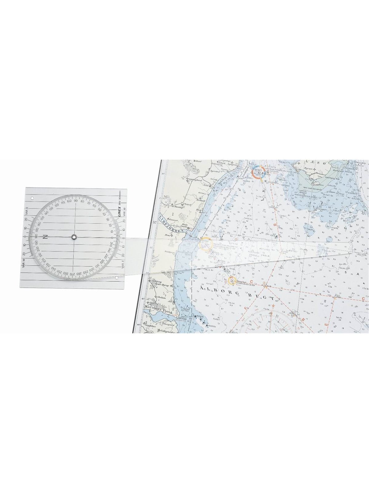 Linex 2810 Nautical Plotter - Utensilien Zum Schreiben Und Zeichnen - 100413016