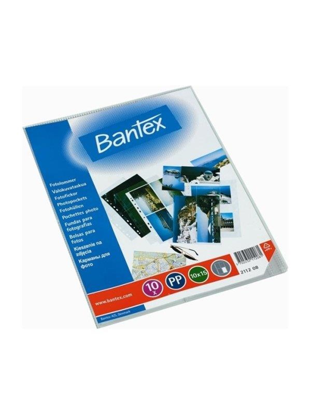 Bantex Photo Pocket 0.1 Mm 25 Pockets Transparant - Taschen Umschlaege Und Register - 100467032