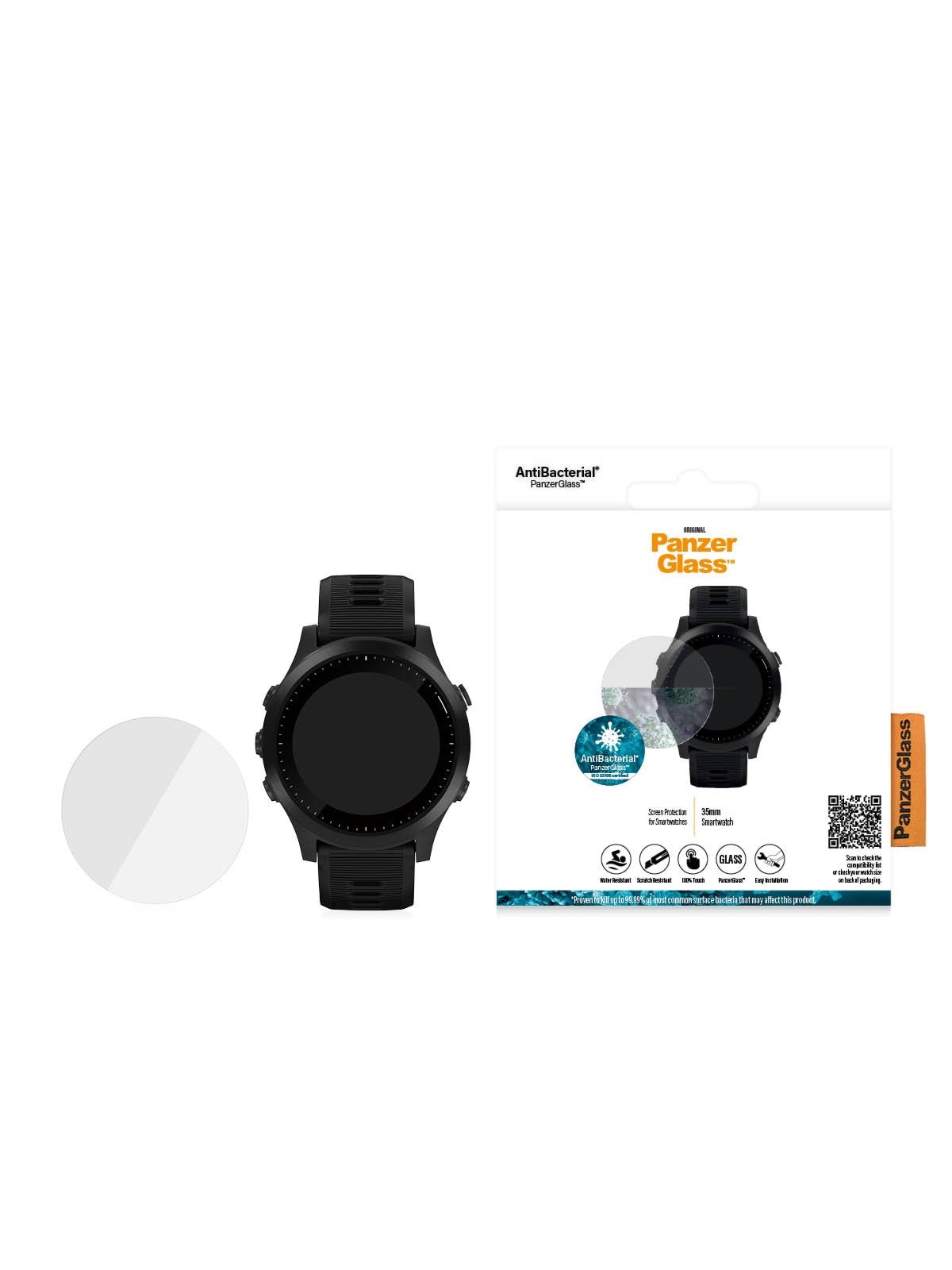 Panzerglass Smartwatch 35mm | Screen Protector Glass - Smartwatch Accessories - Panzer3605