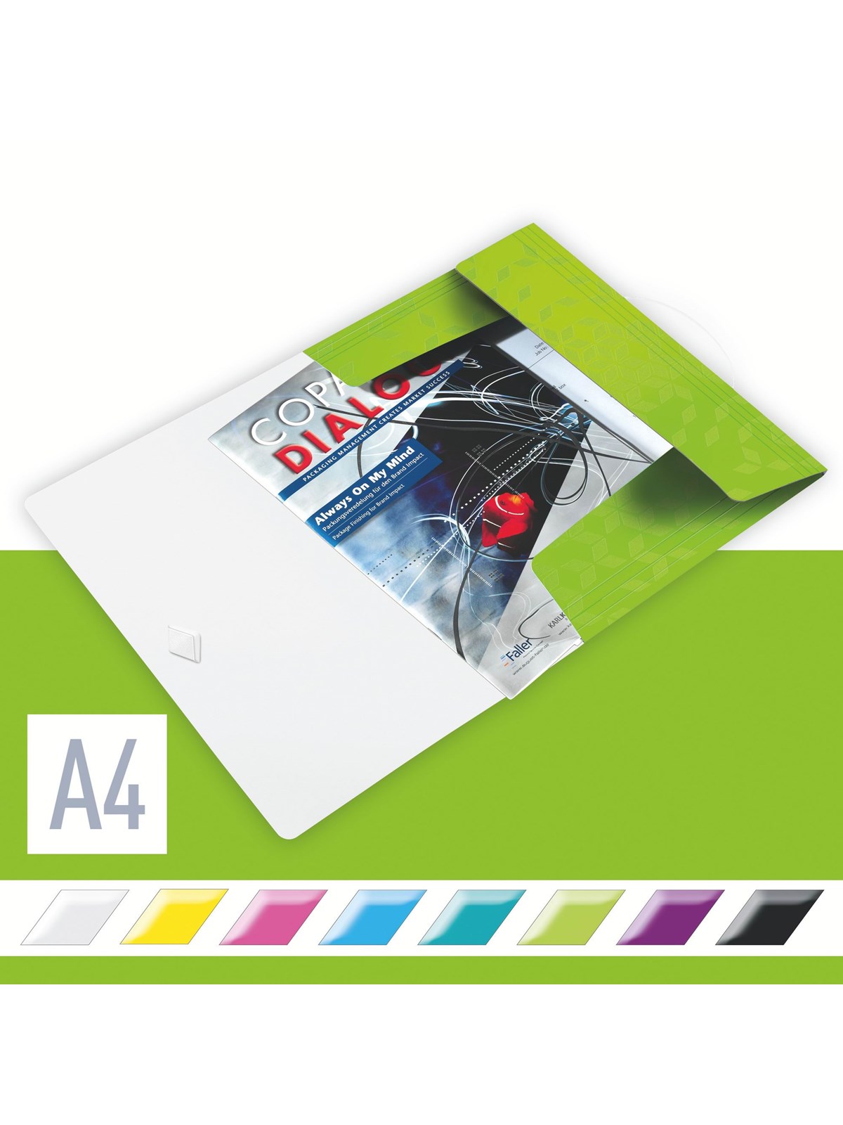 Leitz Wow Eckspannermappe Grün - Mappenund Clipboards - 45990054