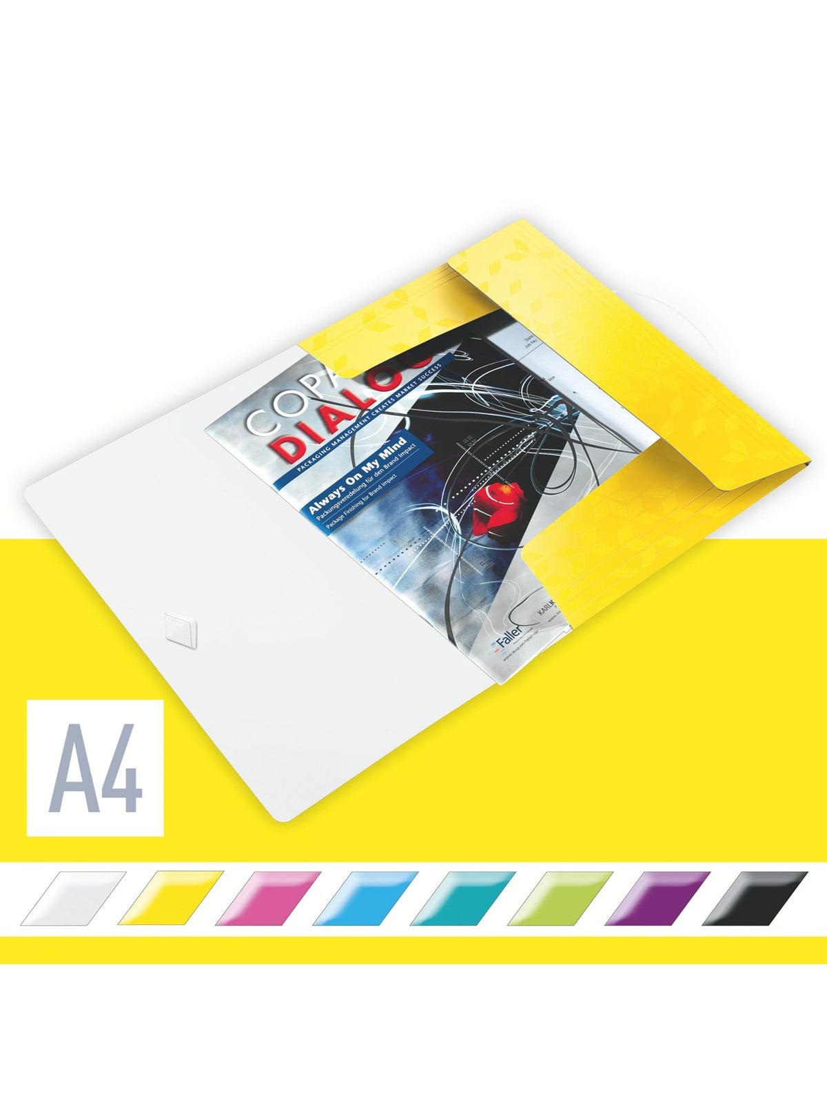 Leitz Wow Eckspannermappe Gelb - Mappenund Clipboards - 45990016