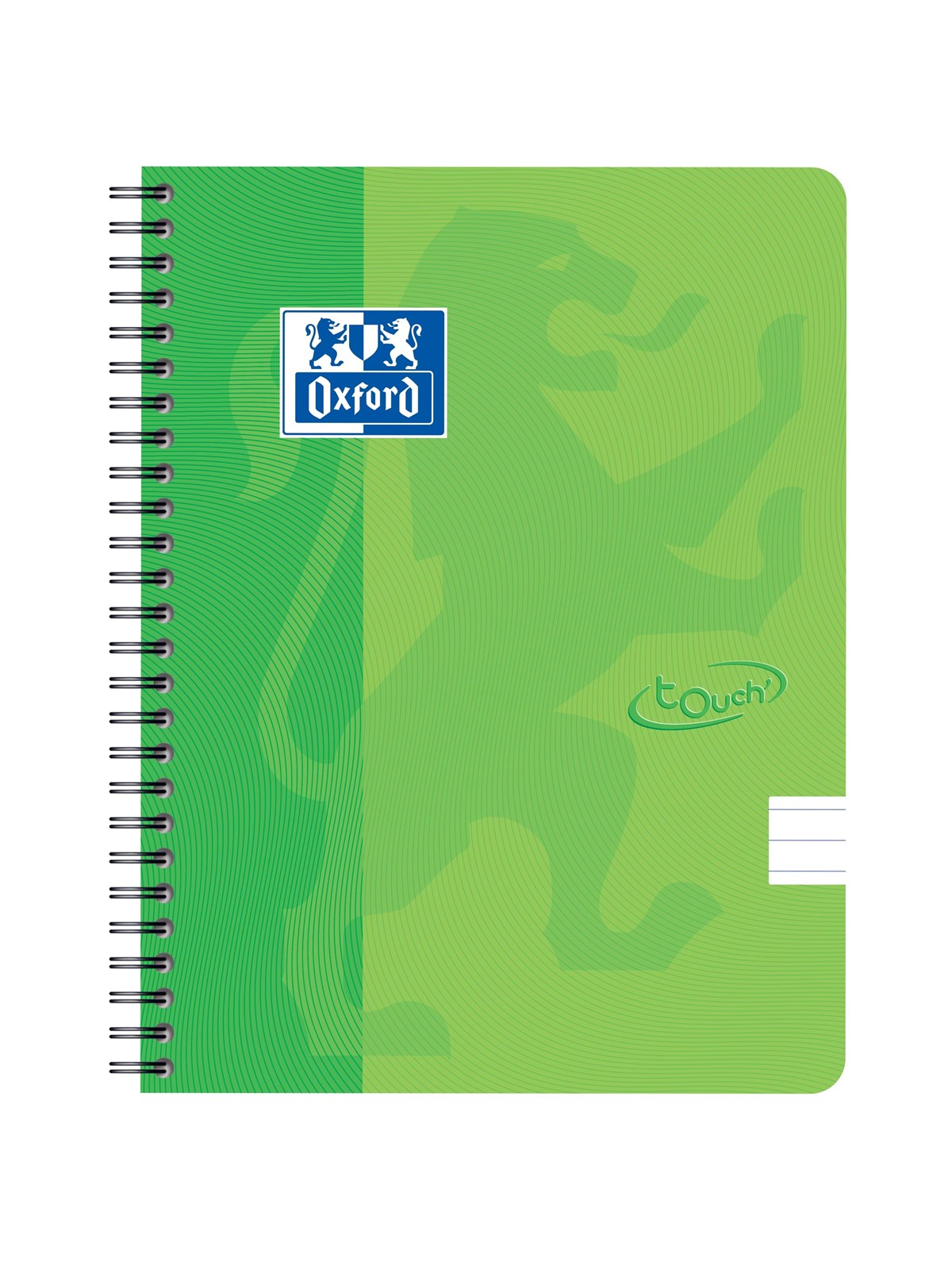 Oxford Touch Notebook A5 Ruled 7 mm Soft Touch Cover Twin-wire 180 Pages - Bloecke Formulare Und Notizbuecher - 400118803