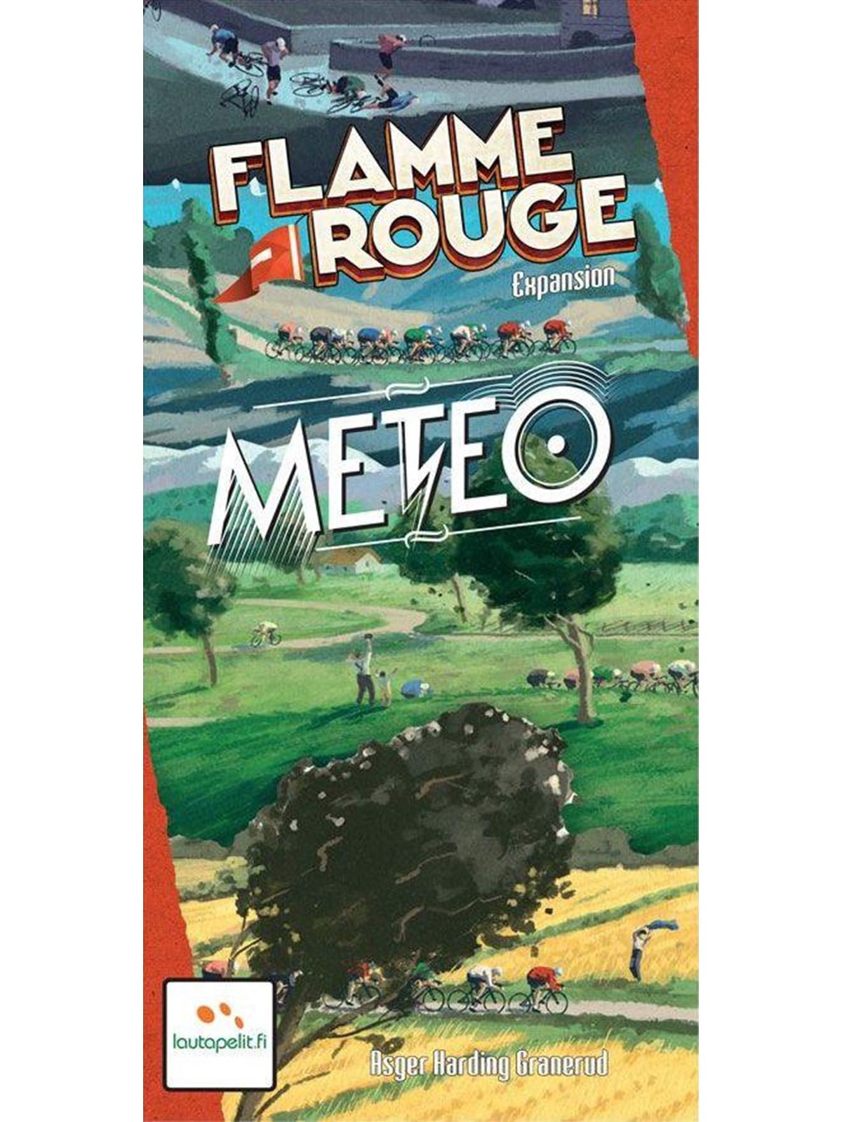 Lautapelit Flamme Rouge - Meteo (Nordic + Eng) - Brettspiele - Lpfi078