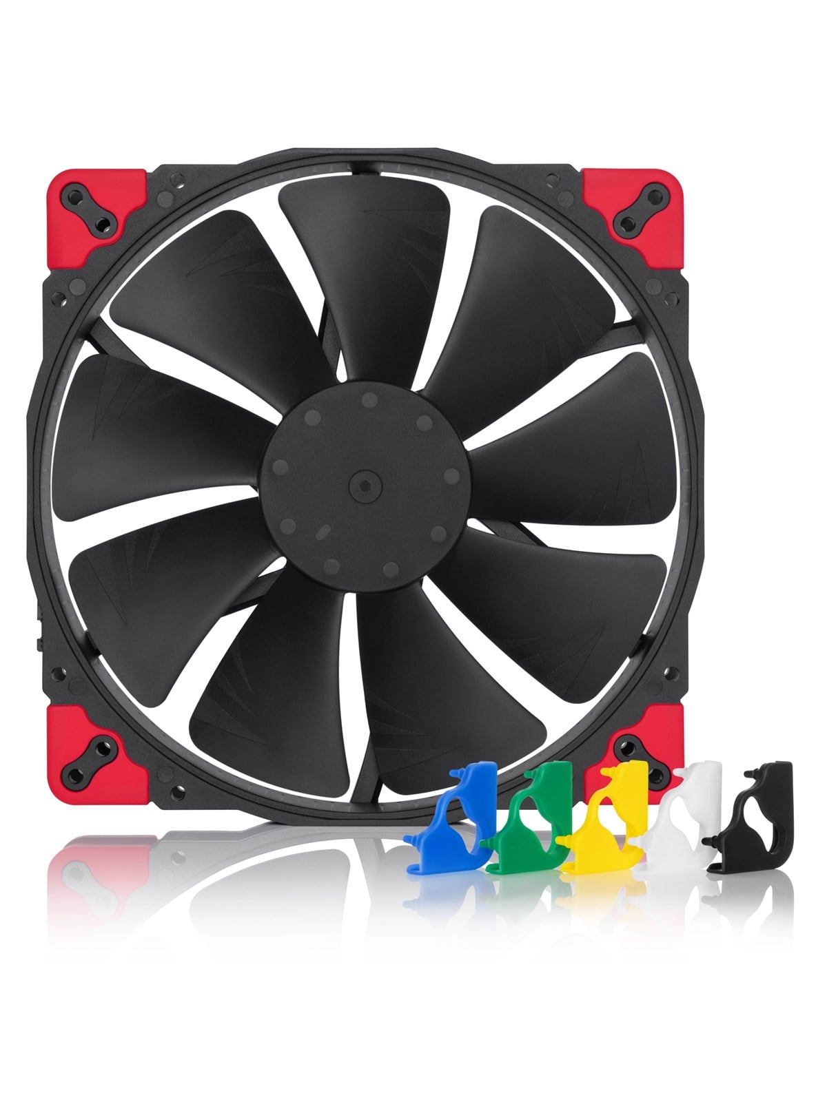 Noctua Nf-a20 Pwm Chromax.Black.Swap - Gehäuselüfter - 200mm - Schwarz - 18 Dba - Gehaeuseluefter - Nf-a20 Pwm CH.BK.S