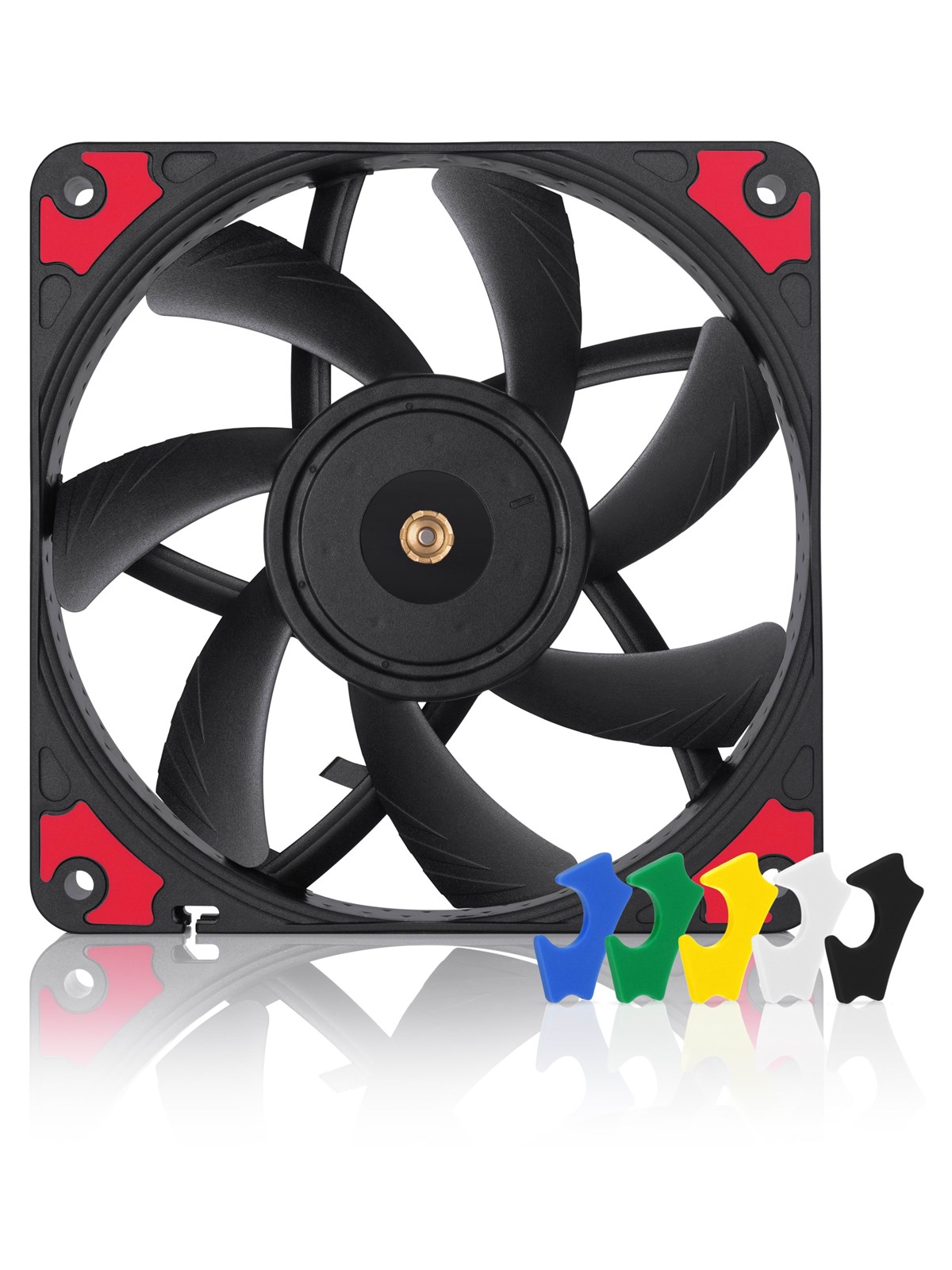 Noctua Nf-a12x15 Pwm Chromax.Black.Swap - Gehäuselüfter - 120mm - Schwarz - 24 Dba - Gehaeuseluefter - Nf-a12x15 Pwm CH.BK.S