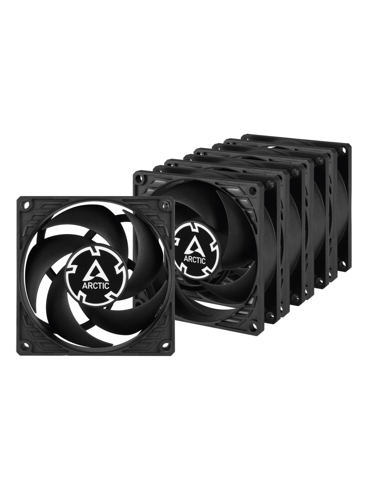 Arctic P8 Pwm Pst - 5-pack Value Pack - Gehäuselüfter - 80mm - Schwarz - 23 Dba - Gehaeuseluefter - Acfan00154a