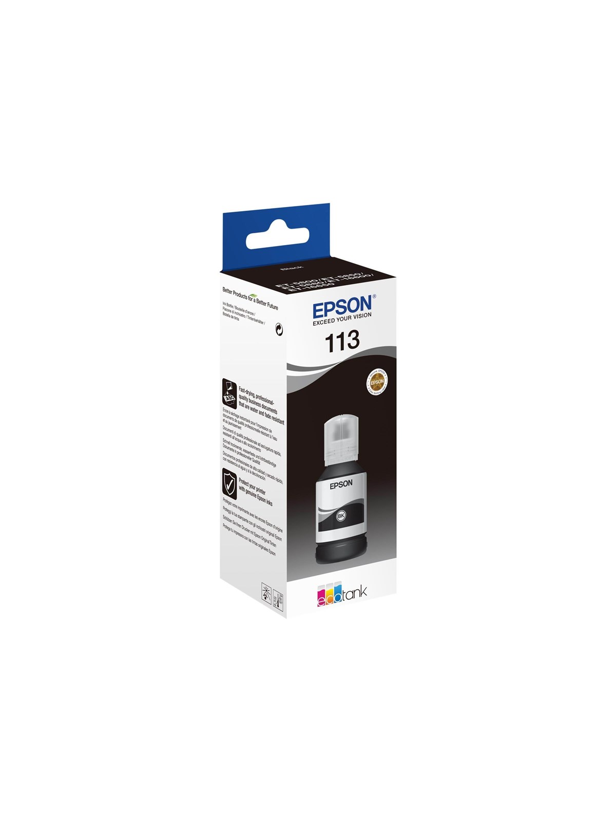 Epson 113 - Black - Ink Refill - Druckerzubehoer Tinte Toner - C13t06b140