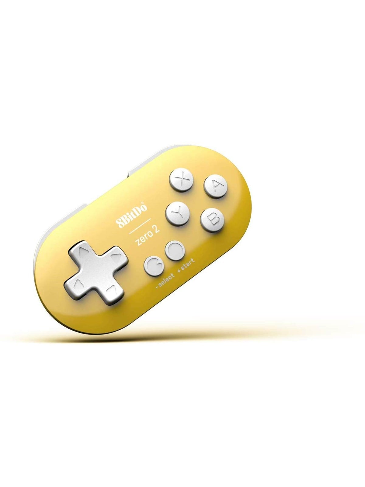 8bitdo Zero 2 - Pocket-size - Yellow - Wireless Controller - Android - Gaming Zubehoer - 6922621501114