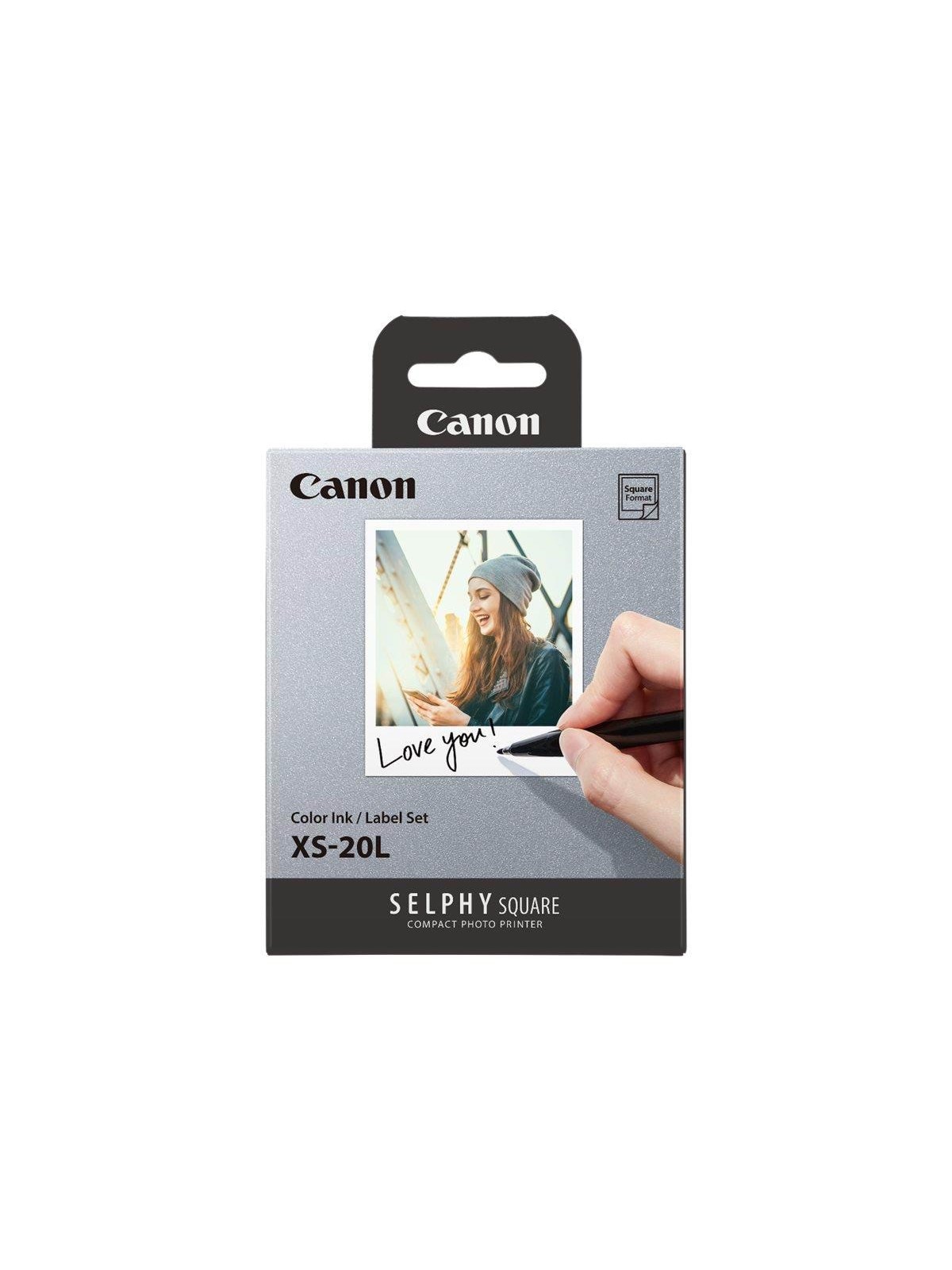 Canon Paper Xs-20l Square For Selphy Qx-10 - Papier Fotopapier Und Etiketten - 4119c002