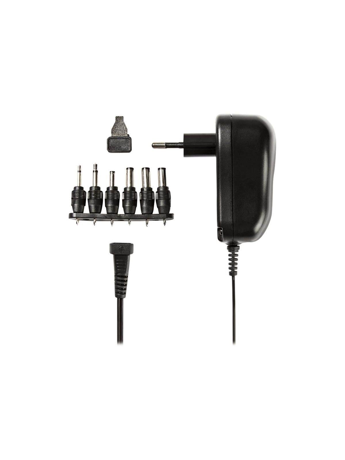 Nedis Universal AC Power Adapter - 12 W | 3 - 12 V DC | 1.80 m | 2.0 A | 6 Plug(s) - Handys Adapter Und Ladegeraete - Acpa001