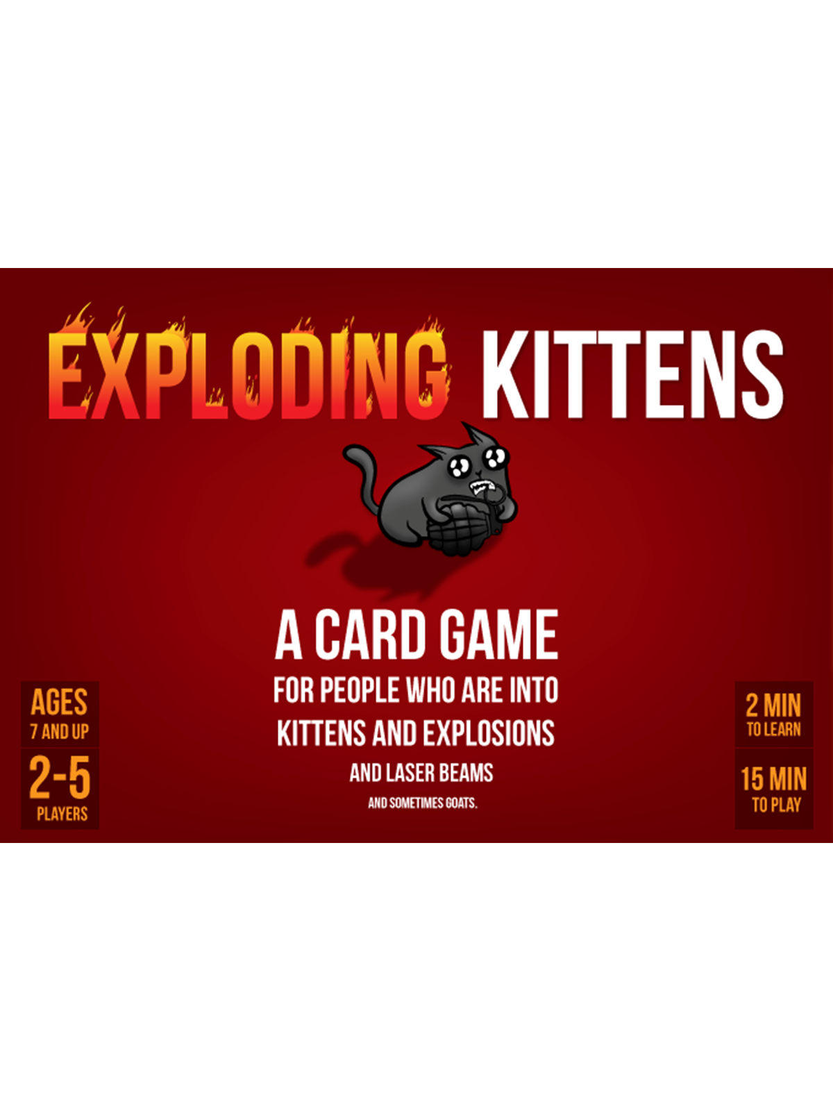 Exploding Kittens Original Ed. (EN) - Brettspiele - Ekgorg11