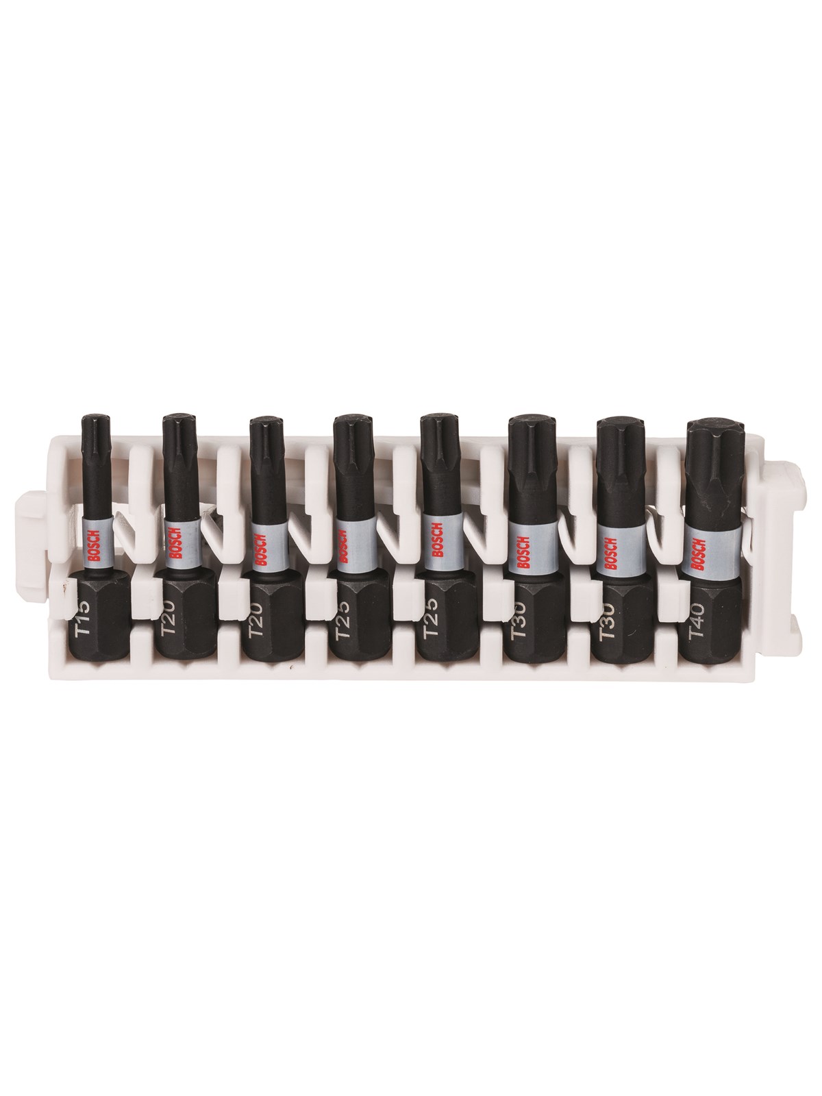 Bosch Bitssæt Impact Tx15-40 25mm 8stk - Bohrer Bits - 2608522322