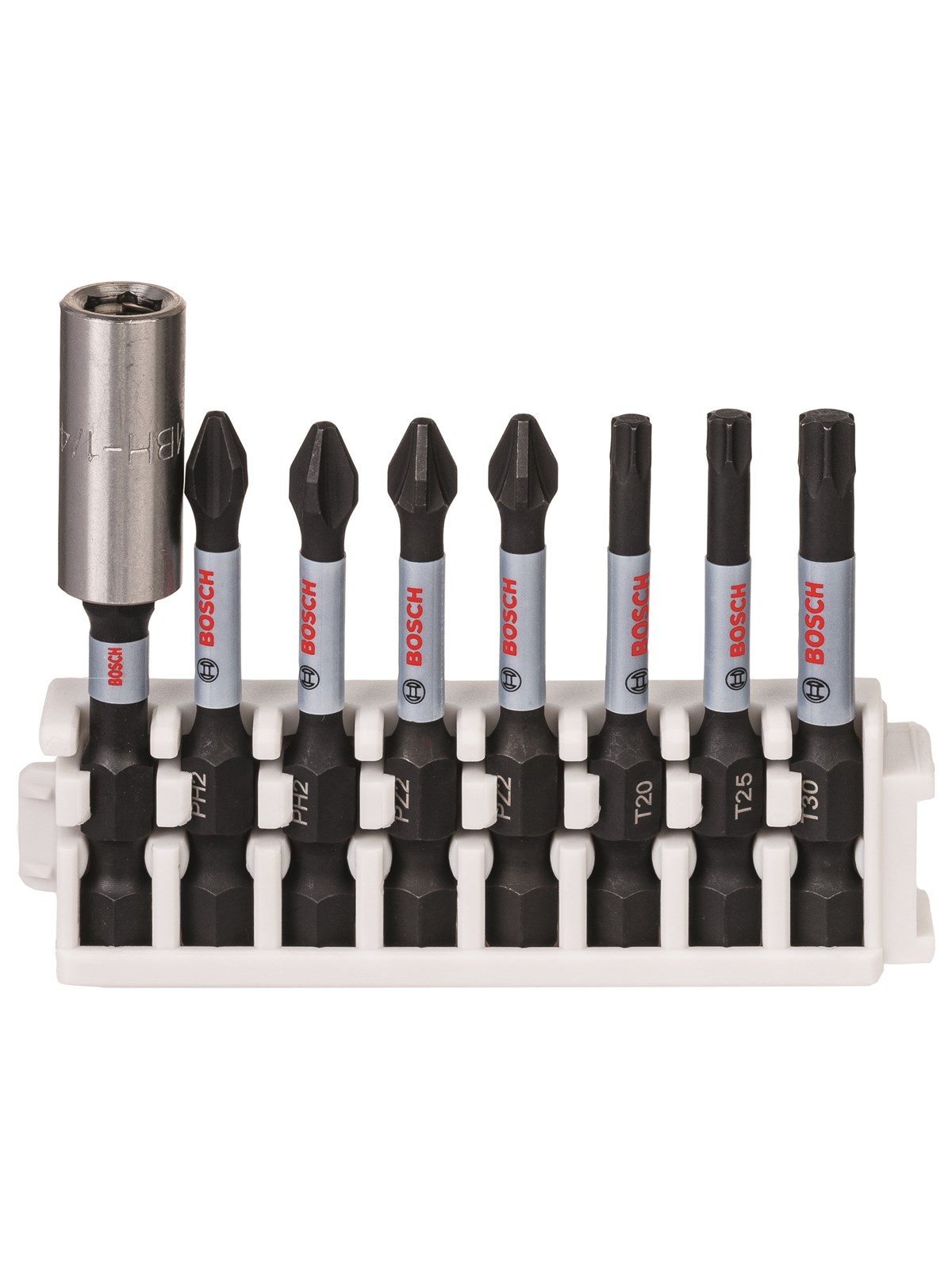 Bosch Bitssæt Impact Ph-pz-tx 50mm Sthold 8st - Bohrer Bits - 2608522326