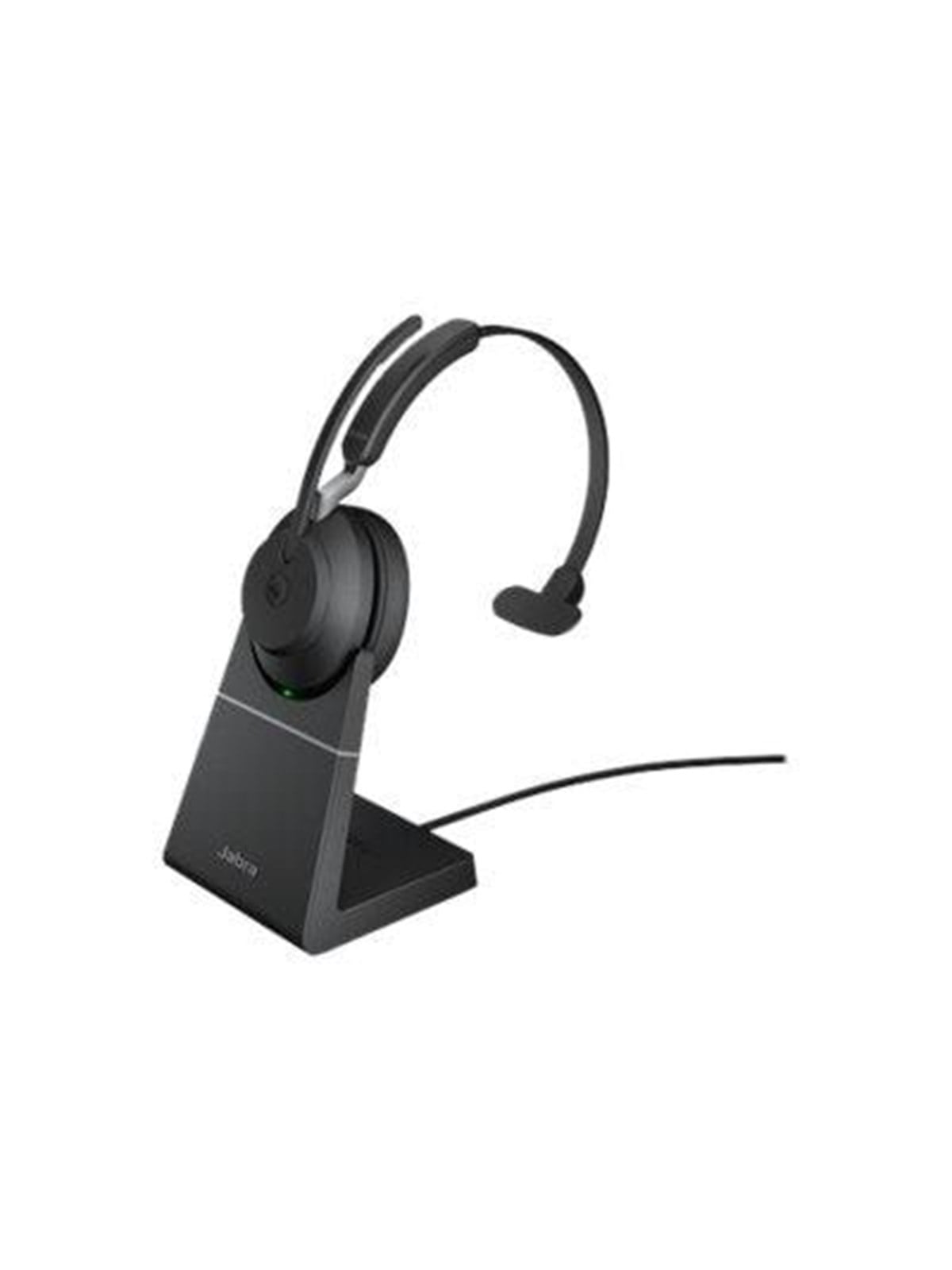 Kopfhörer - Jabra Evolve2 65 Link380a MS Mono Stand Black - Kopfhoerer/headsets - 26599-899-989