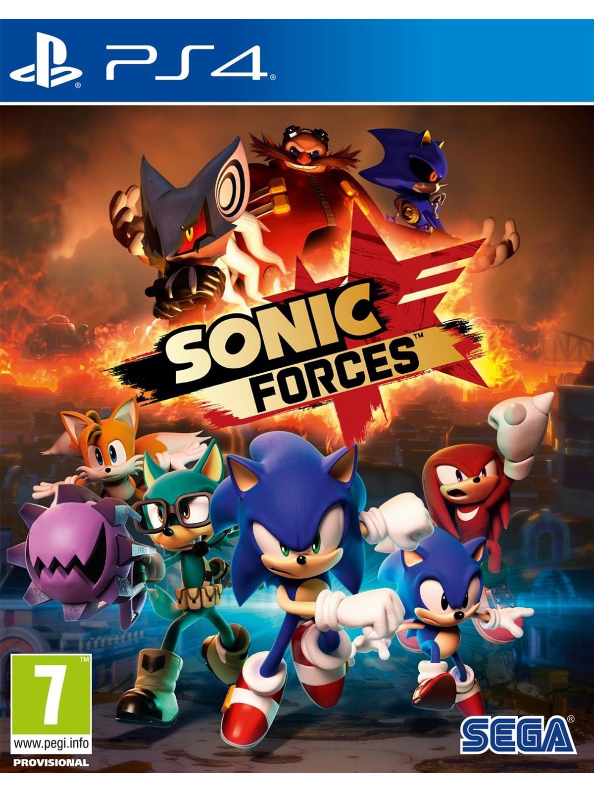 Sonic Forces - Sony Playstation 4 - Action - Pegi 7 - Spiele - 5055277029389