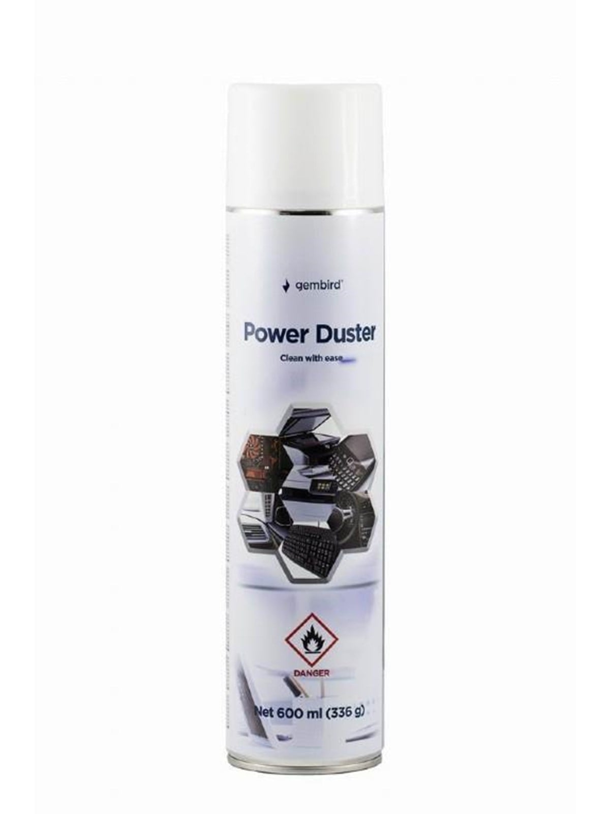 Gembird Power Duster 600 ml - Systemzubehoer - Ck-cad-fl600-01