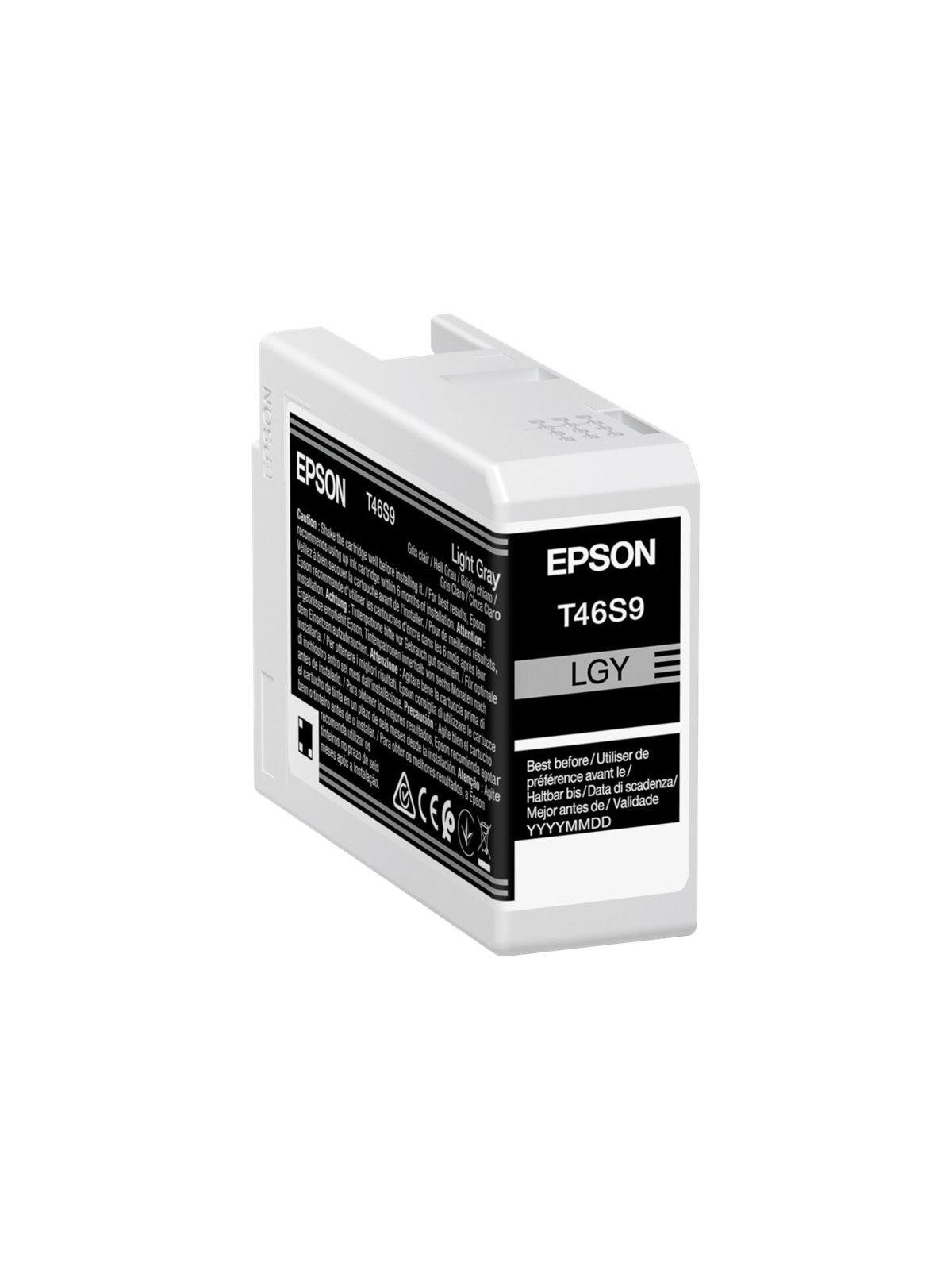 Epson Singlepack Light Gray T46s9 Ultrachrome Pro - Druckerzubehoer Tinte Toner - C13t46s900