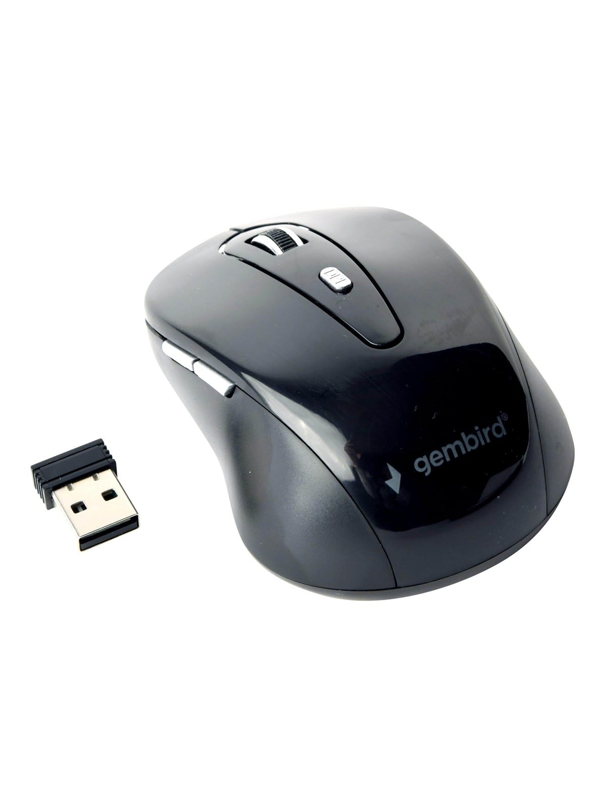 Gembird Wireless Optical Mouse 6b-01 - Maus (Schwarz) - Musw-6b-01
