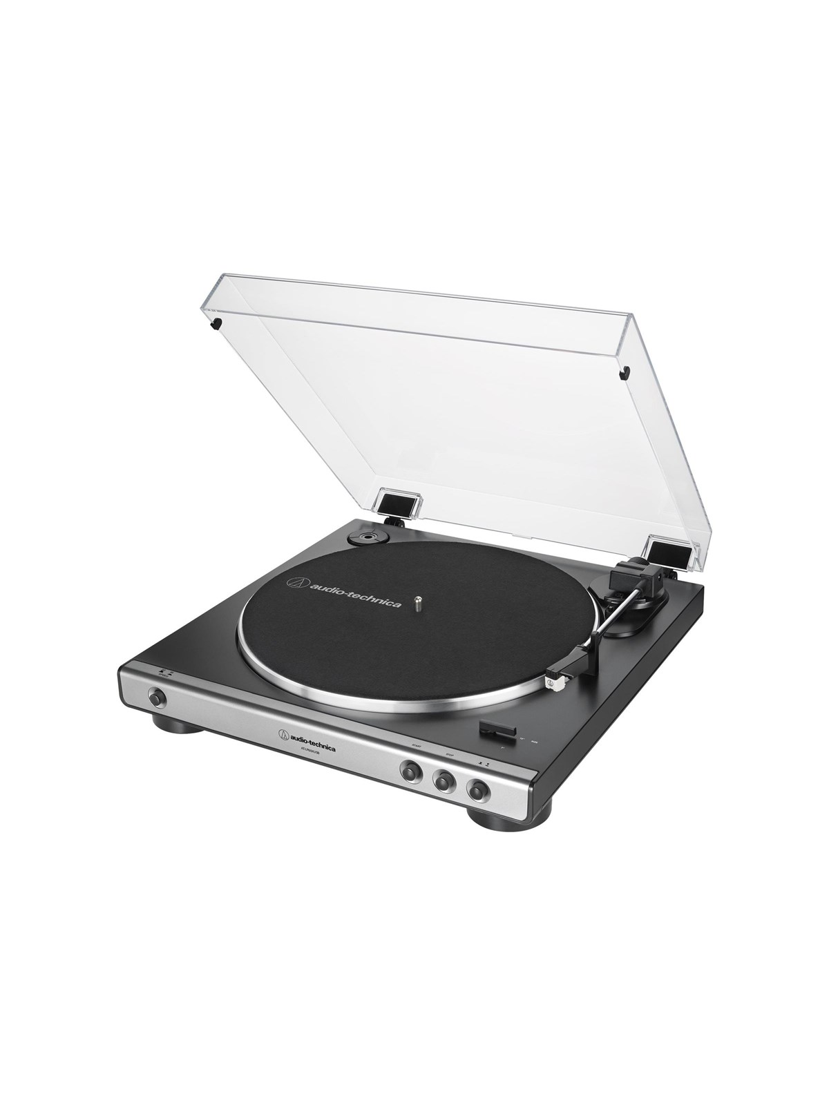 Audio-technica At-lp60xusb - Vollautomatisch - Riemenantrieb - Usb - Plattenspieler Grau - At-lp60xusbgm