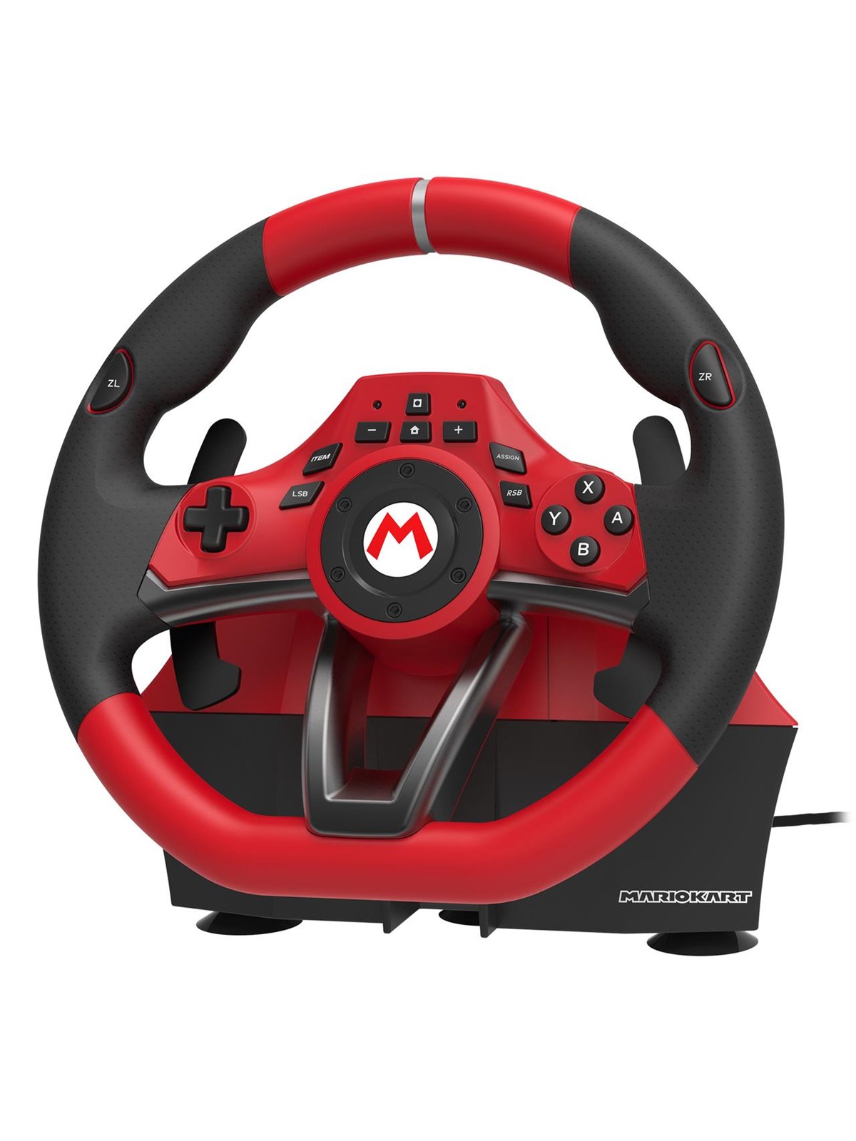 Hori Mario Kart Racing Wheel Pro Deluxe - Wired Controller - Nintendo Switch - Gaming Zubehoer - Nsw-228u