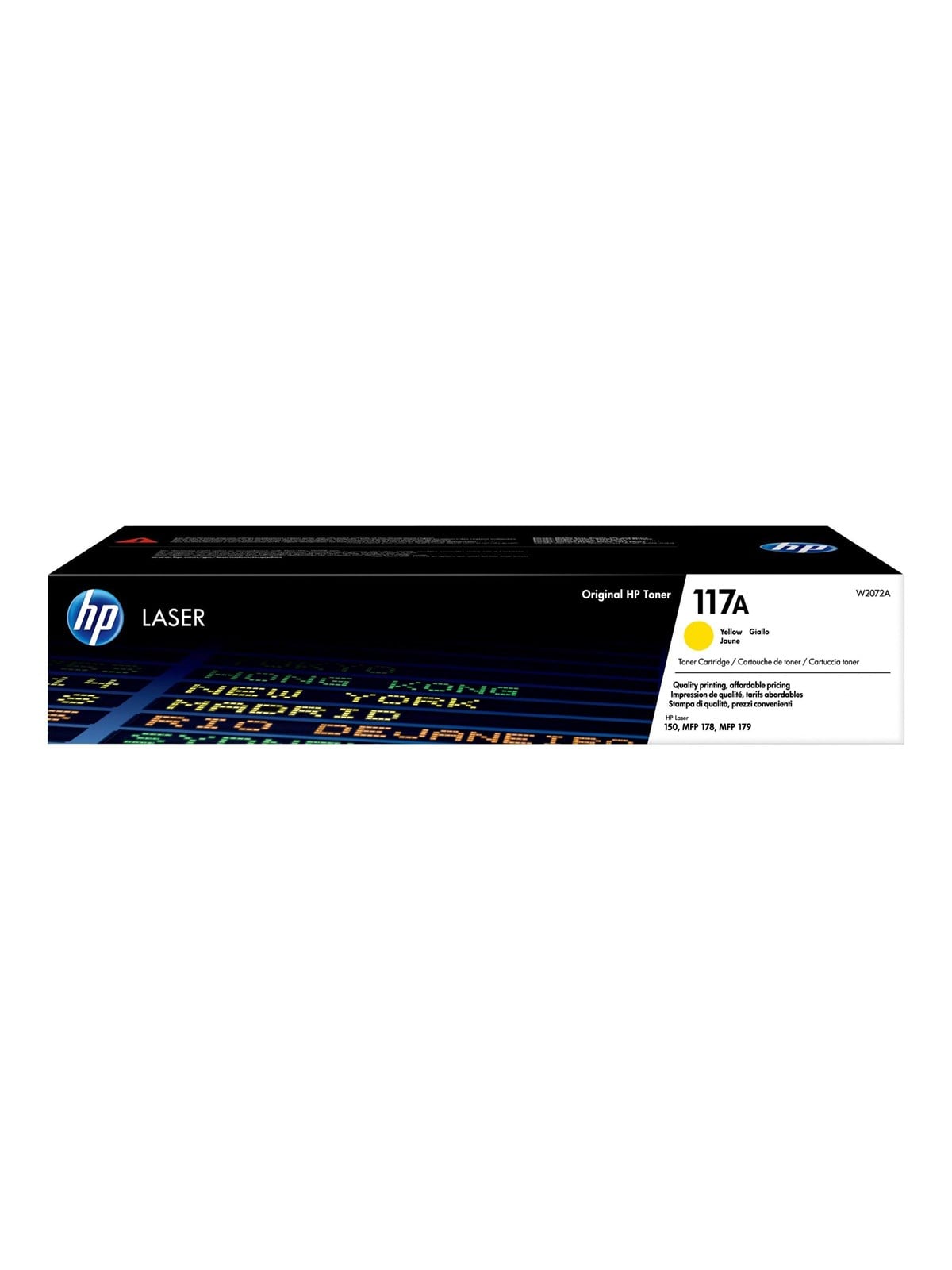 HP 117a / W2072a - Yellow Toner - Druckerzubehoer Tinte Toner