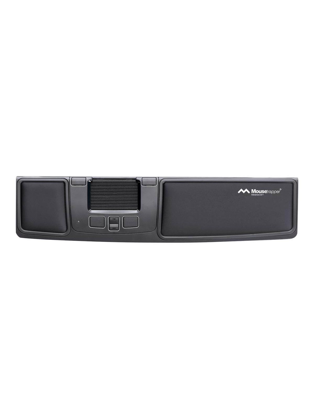 Mousetrapper Advance 2.0+ - Black/white - Trackbar (Schwarz) - Maus - Mt122
