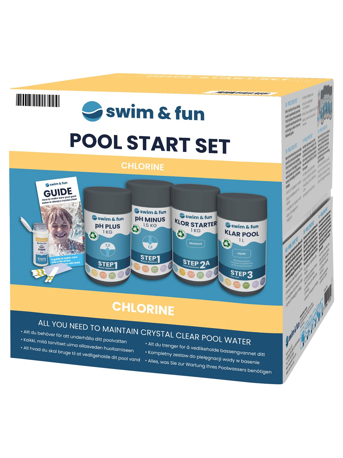 Swim & Fun Chlor-starterset Für Schwimmbäder - Pools - 1792