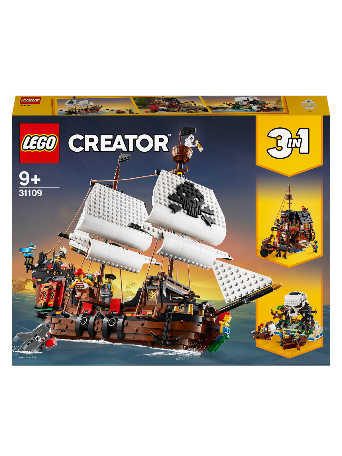 Lego Creator 31109 Piratenschiff