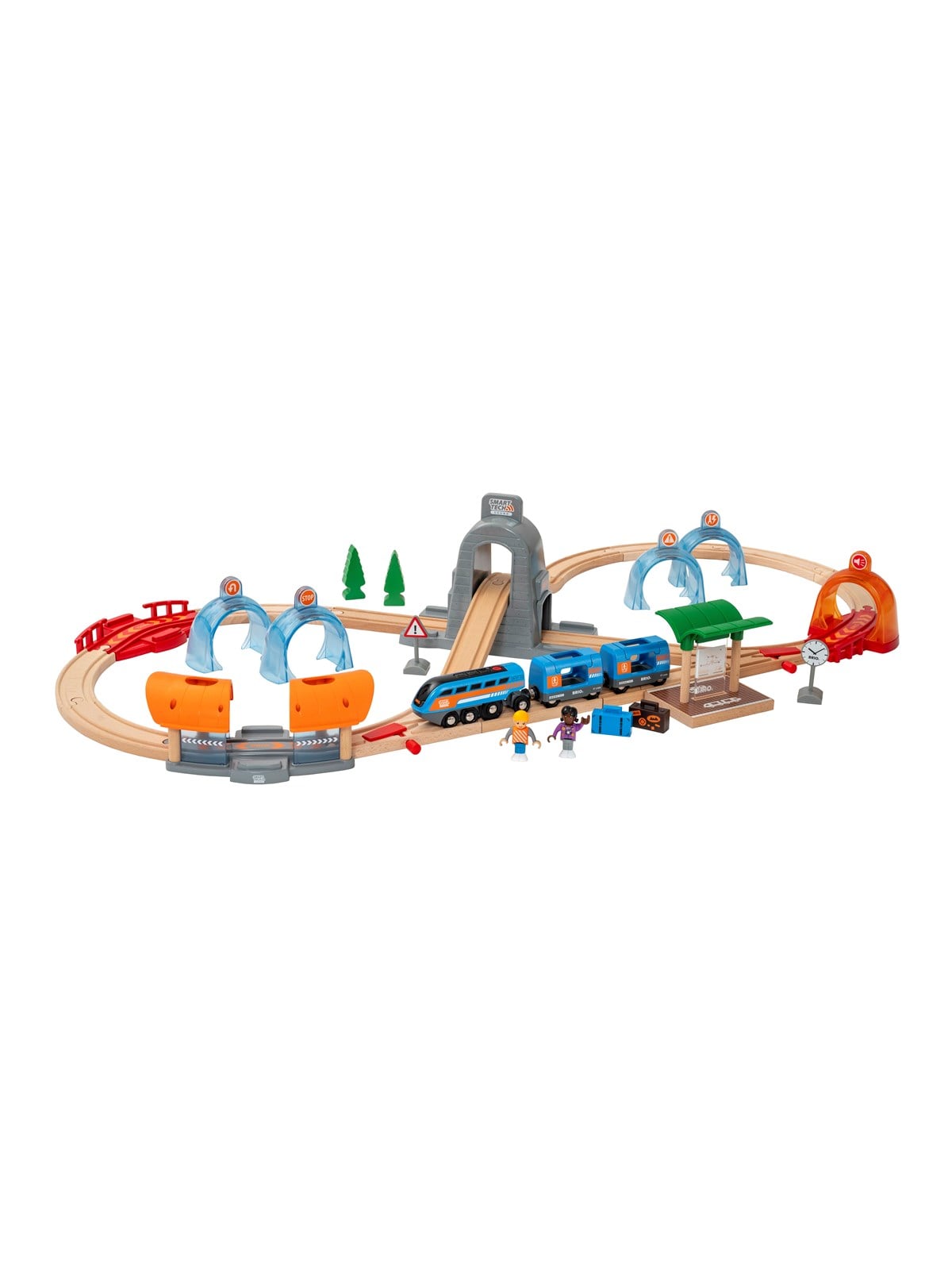 Brio Action Tunnel Travel Set (Smart Tech Sound) - Brio Train - 33972