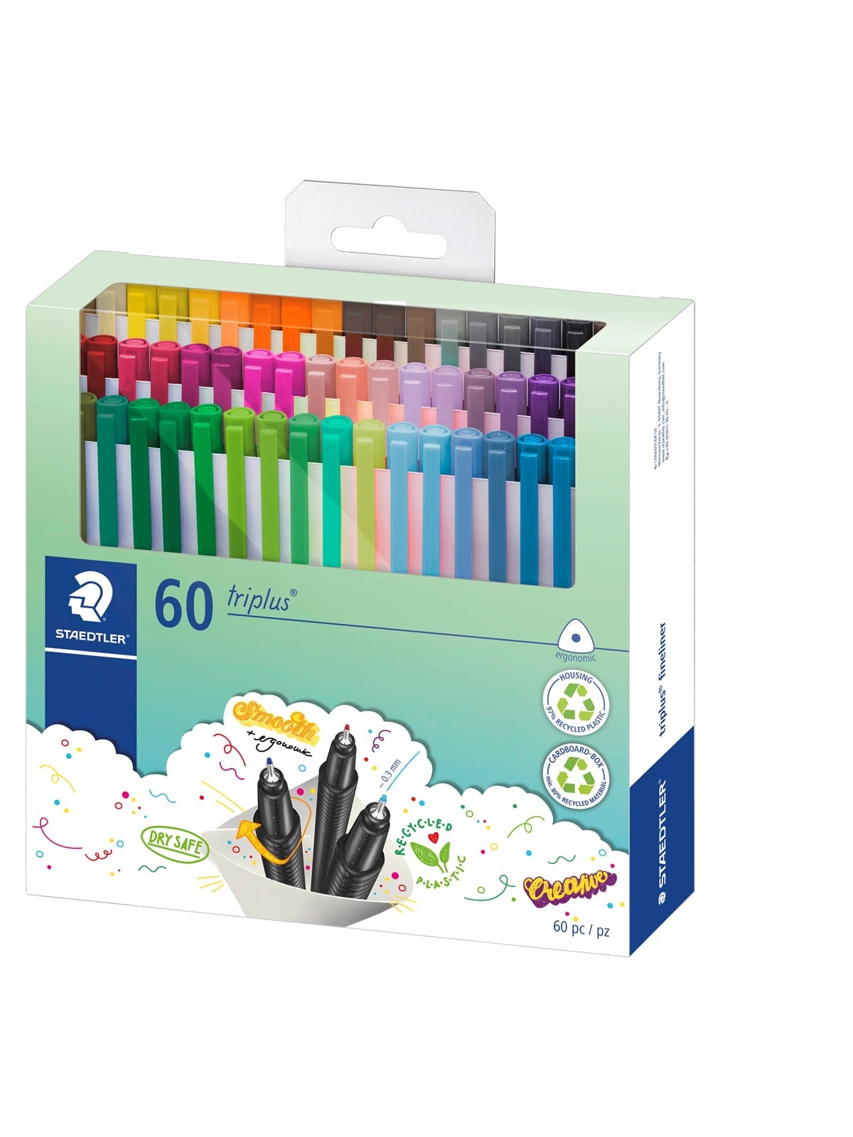 Staedtler Fineliner Triplus 60st - Utensilien Zum Schreiben Und Zeichnen - 334 C60