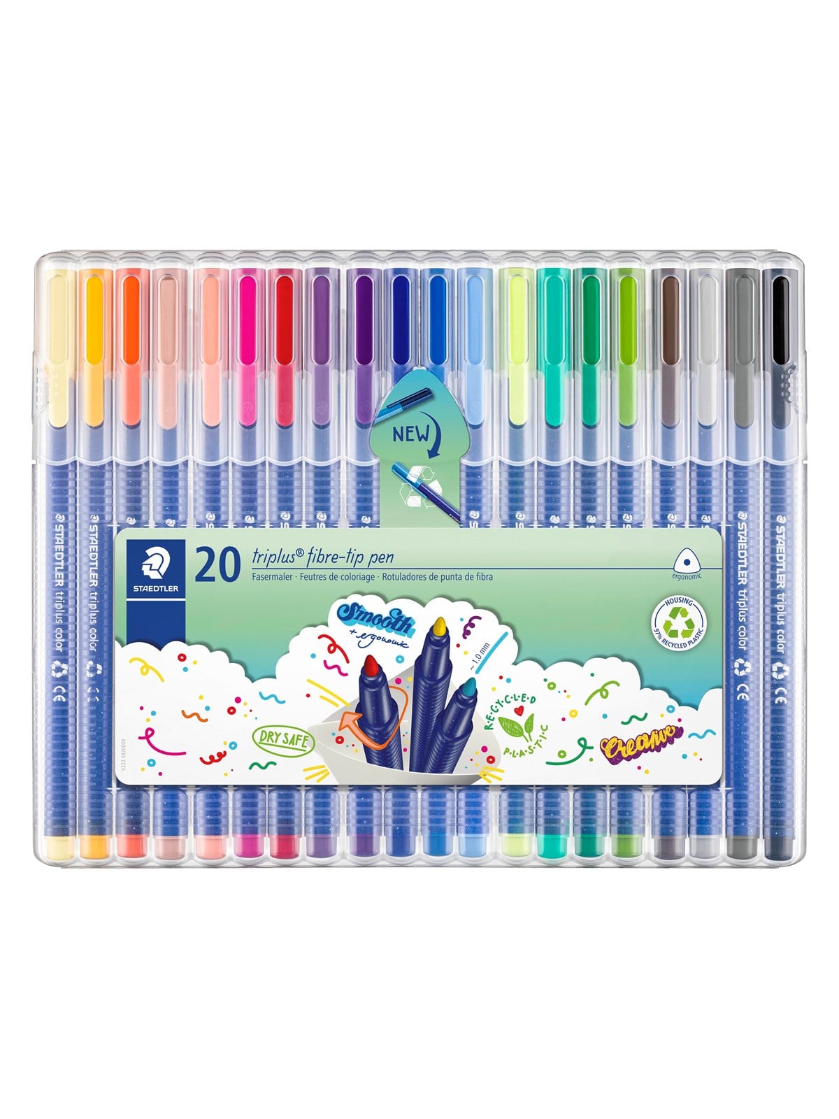Staedtler Fasermaler Triplus Color 20st Box - Hobby Zubehoer - 323 Sb20