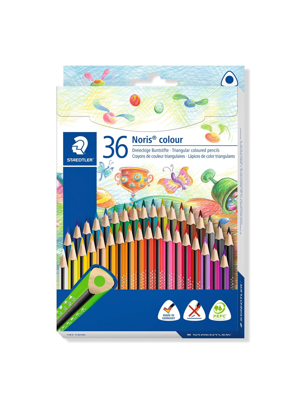 Staedtler Buntstift Noris colo 36ST 100% PEFC
