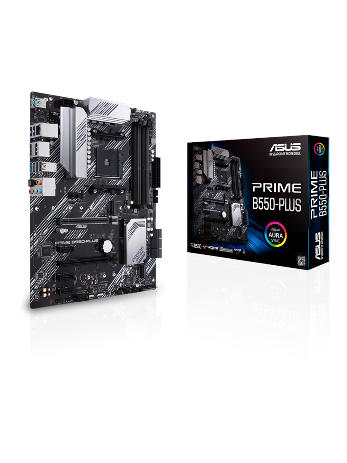 Asus Prime B550-plus Mainboard - Amd B550 - Amd Am4 Socket - Ddr4 Ram - Atx - 90mb14u0-m0eay0